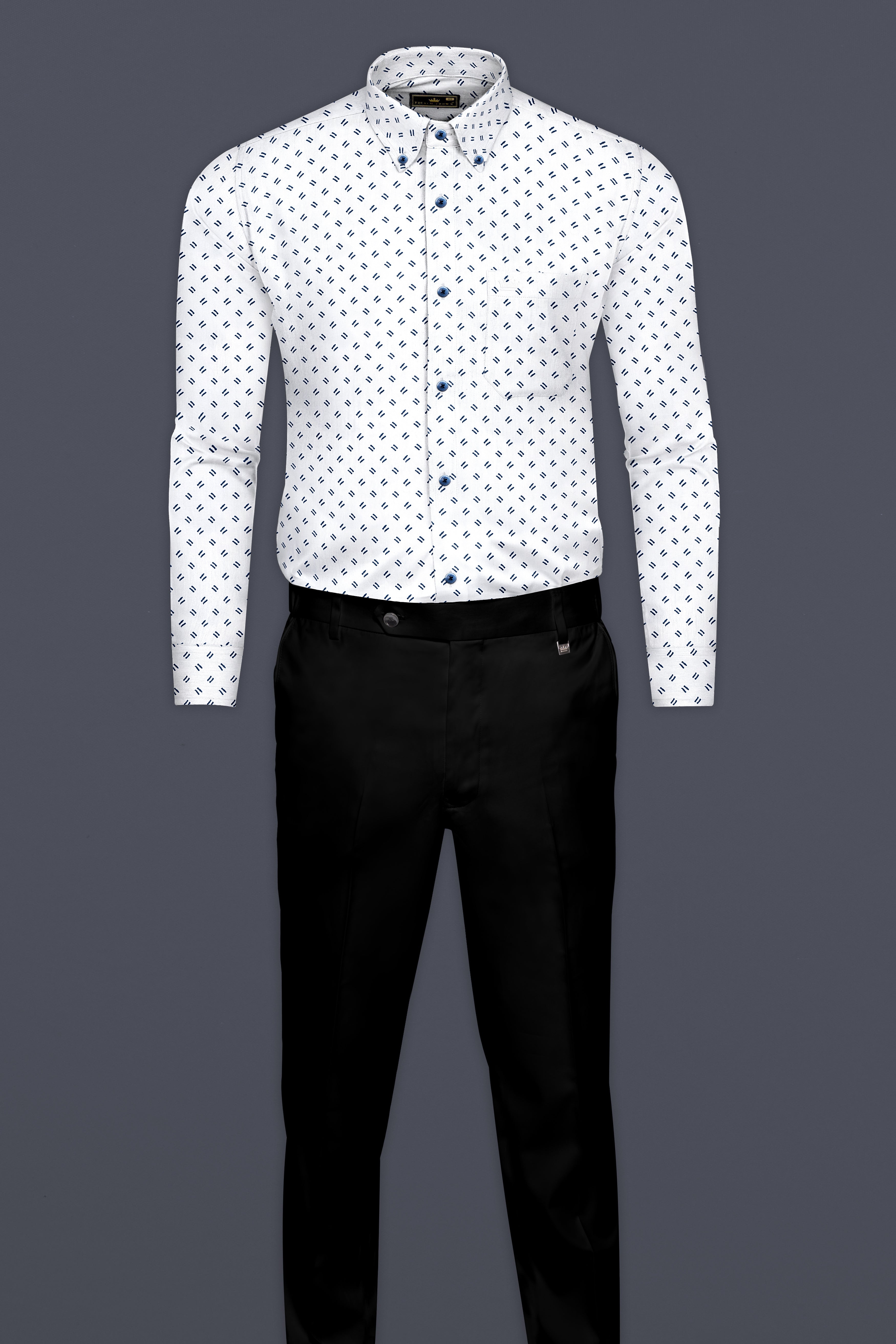 Bright White and Zodiac Blue Print Super Soft Premium Cotton Shirt 12719-BD-BLE-38, 12719-BD-BLE-H-38, 12719-BD-BLE-39, 12719-BD-BLE-H-39, 12719-BD-BLE-40, 12719-BD-BLE-H-40, 12719-BD-BLE-42, 12719-BD-BLE-H-42, 12719-BD-BLE-44, 12719-BD-BLE-H-44, 12719-BD-BLE-46, 12719-BD-BLE-H-46, 12719-BD-BLE-48, 12719-BD-BLE-H-48, 12719-BD-BLE-50, 12719-BD-BLE-H-50, 12719-BD-BLE-52, 12719-BD-BLE-H-52