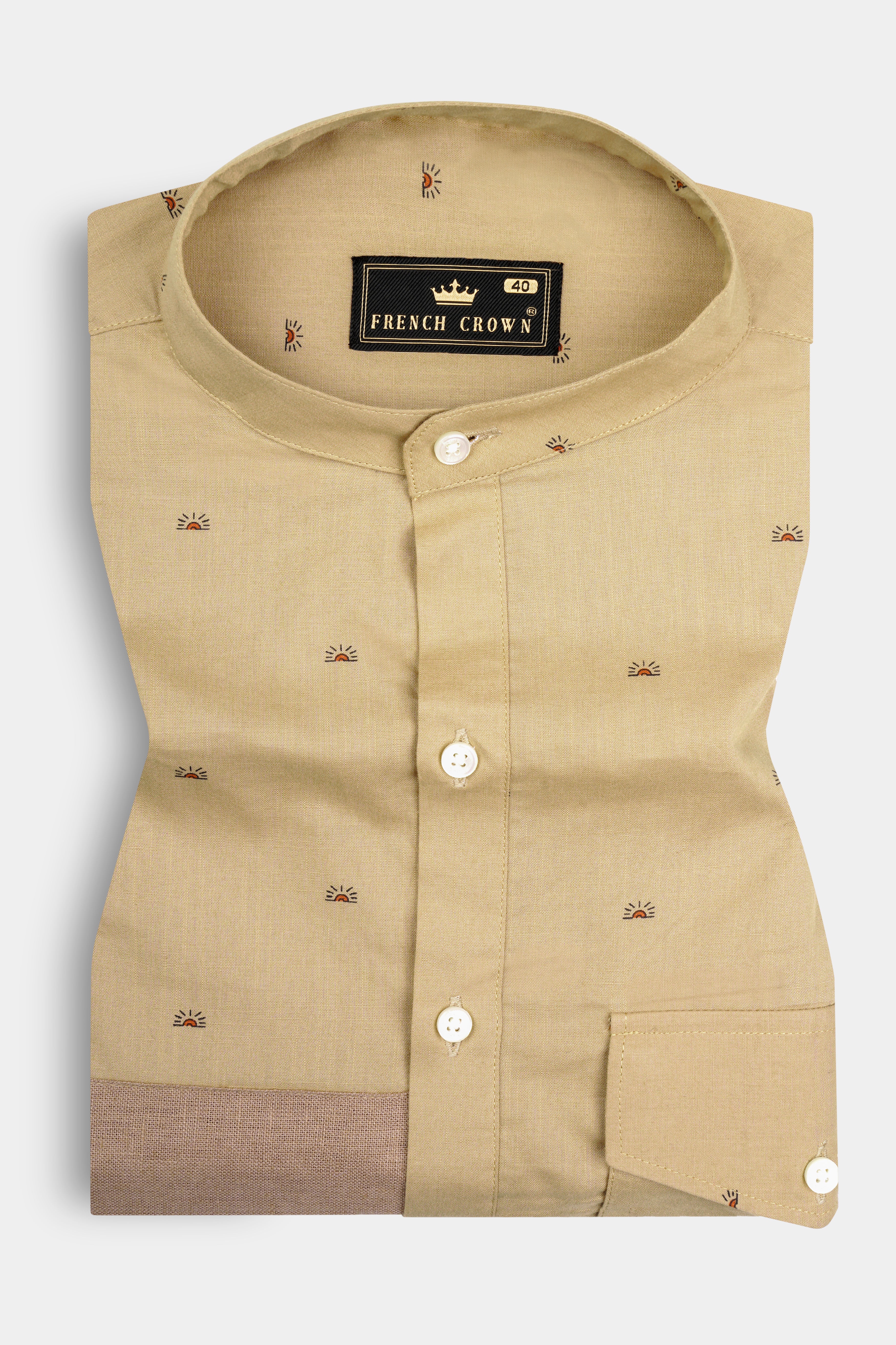 Sorrell Cream Printed Chambray Cotton Designer Shirt 12744-M-SS-P343-38, 12744-M-SS-P343-H-38, 12744-M-SS-P343-39, 12744-M-SS-P343-H-39, 12744-M-SS-P343-40, 12744-M-SS-P343-H-40, 12744-M-SS-P343-42, 12744-M-SS-P343-H-42, 12744-M-SS-P343-44, 12744-M-SS-P343-H-44, 12744-M-SS-P343-46, 12744-M-SS-P343-H-46, 12744-M-SS-P343-48, 12744-M-SS-P343-H-48, 12744-M-SS-P343-50, 12744-M-SS-P343-H-50, 12744-M-SS-P343-52, 12744-M-SS-P343-H-52