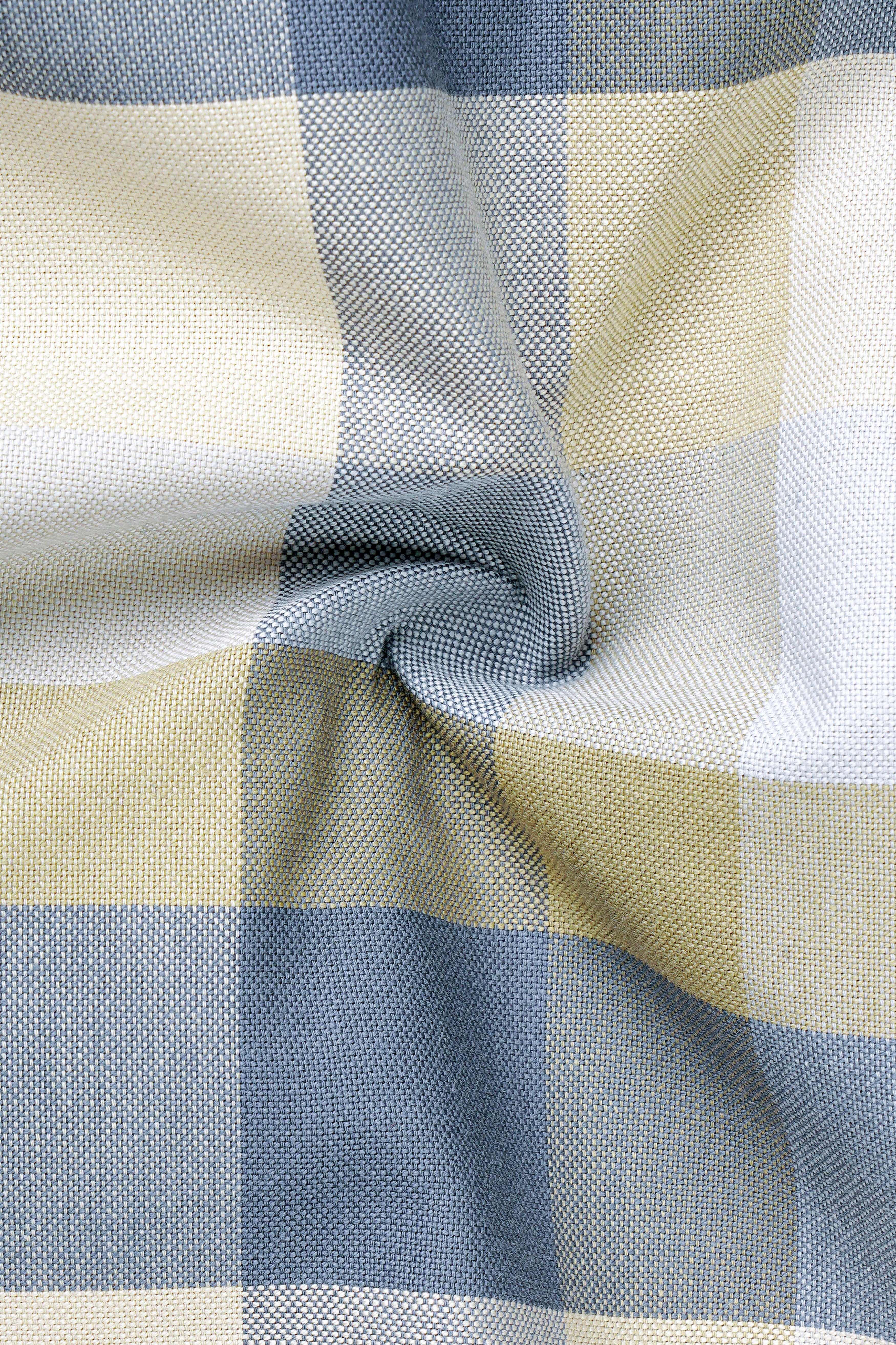 Wild Blue with Maize Cream Plaid Royal Oxford Shirt 12756-BD-38, 12756-BD-H-38, 12756-BD-39, 12756-BD-H-39, 12756-BD-40, 12756-BD-H-40, 12756-BD-42, 12756-BD-H-42, 12756-BD-44, 12756-BD-H-44, 12756-BD-46, 12756-BD-H-46, 12756-BD-48, 12756-BD-H-48, 12756-BD-50, 12756-BD-H-50, 12756-BD-52, 12756-BD-H-52