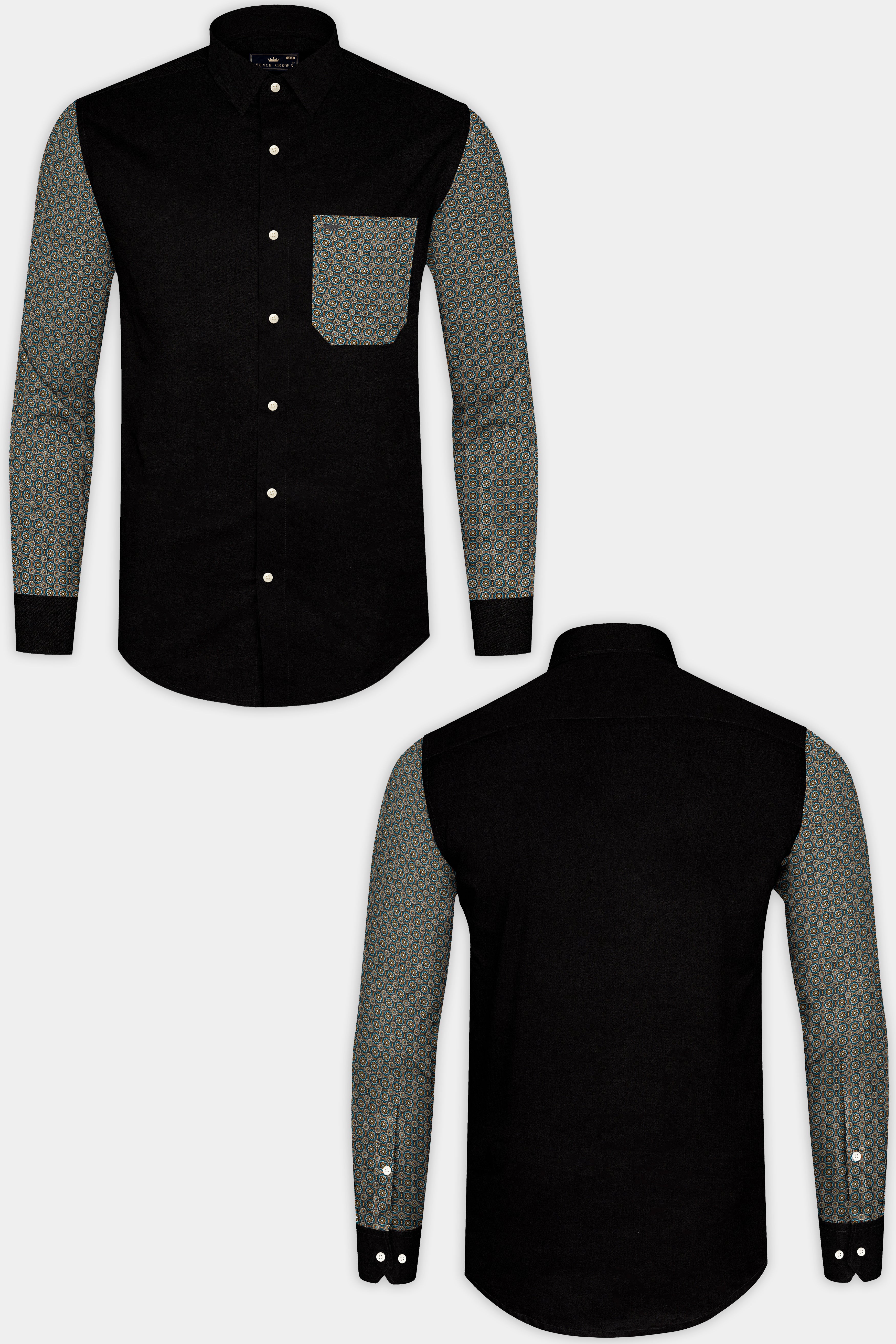 Vulcan Black Super Soft Premium Cotton Designer Shirt 12770-P291-38, 12770-P291-H-38, 12770-P291-39, 12770-P291-H-39, 12770-P291-40, 12770-P291-H-40, 12770-P291-42, 12770-P291-H-42, 12770-P291-44, 12770-P291-H-44, 12770-P291-46, 12770-P291-H-46, 12770-P291-48, 12770-P291-H-48, 12770-P291-50, 12770-P291-H-50, 12770-P291-52, 12770-P291-H-52