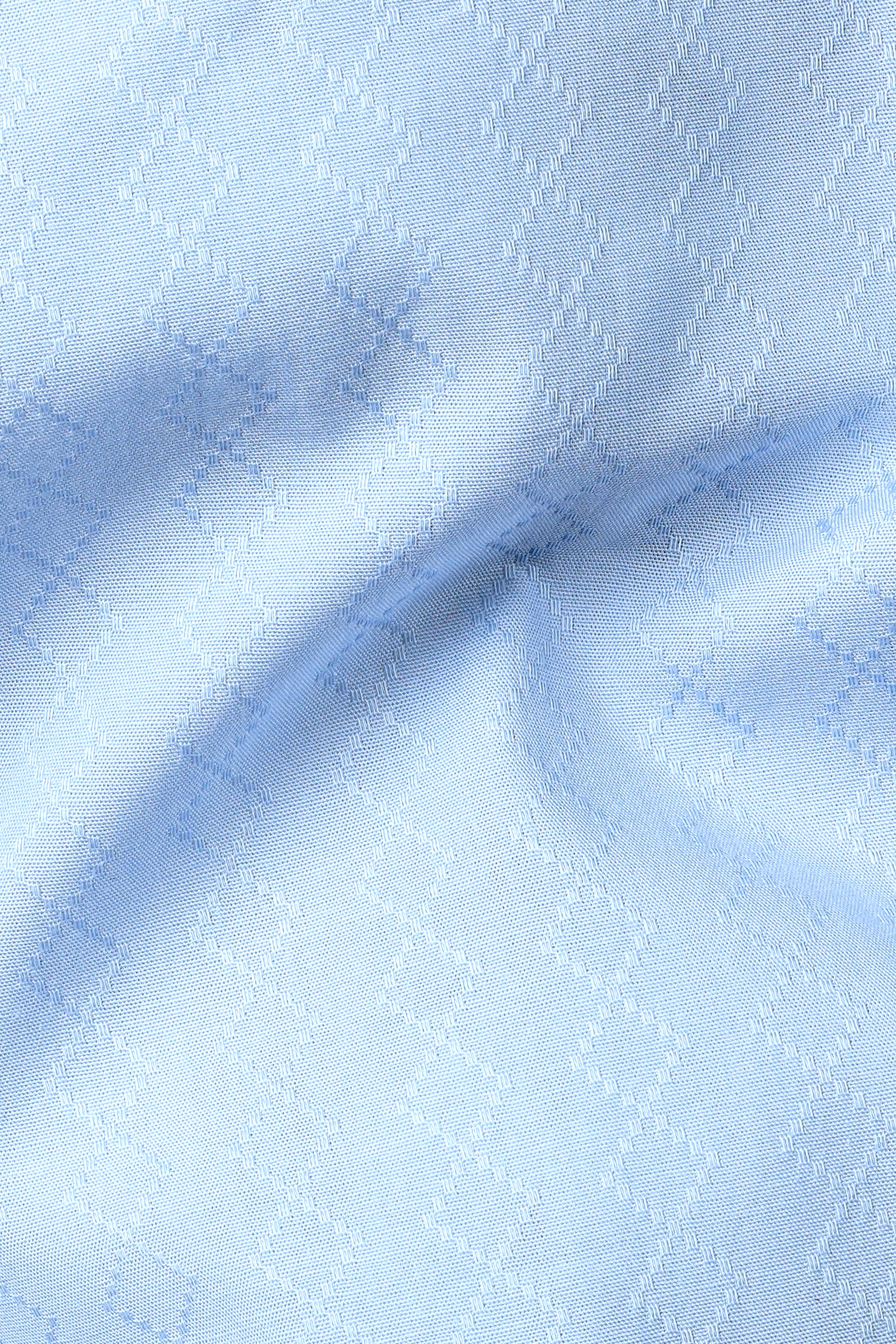 Cerulean Blue Jacquard Textured Premium Cotton Shirt 12793-CA-BLE-38, 12793-CA-BLE-H-38, 12793-CA-BLE-39, 12793-CA-BLE-H-39, 12793-CA-BLE-40, 12793-CA-BLE-H-40, 12793-CA-BLE-42, 12793-CA-BLE-H-42, 12793-CA-BLE-44, 12793-CA-BLE-H-44, 12793-CA-BLE-46, 12793-CA-BLE-H-46, 12793-CA-BLE-48, 12793-CA-BLE-H-48, 12793-CA-BLE-50, 12793-CA-BLE-H-50, 12793-CA-BLE-52, 12793-CA-BLE-H-52