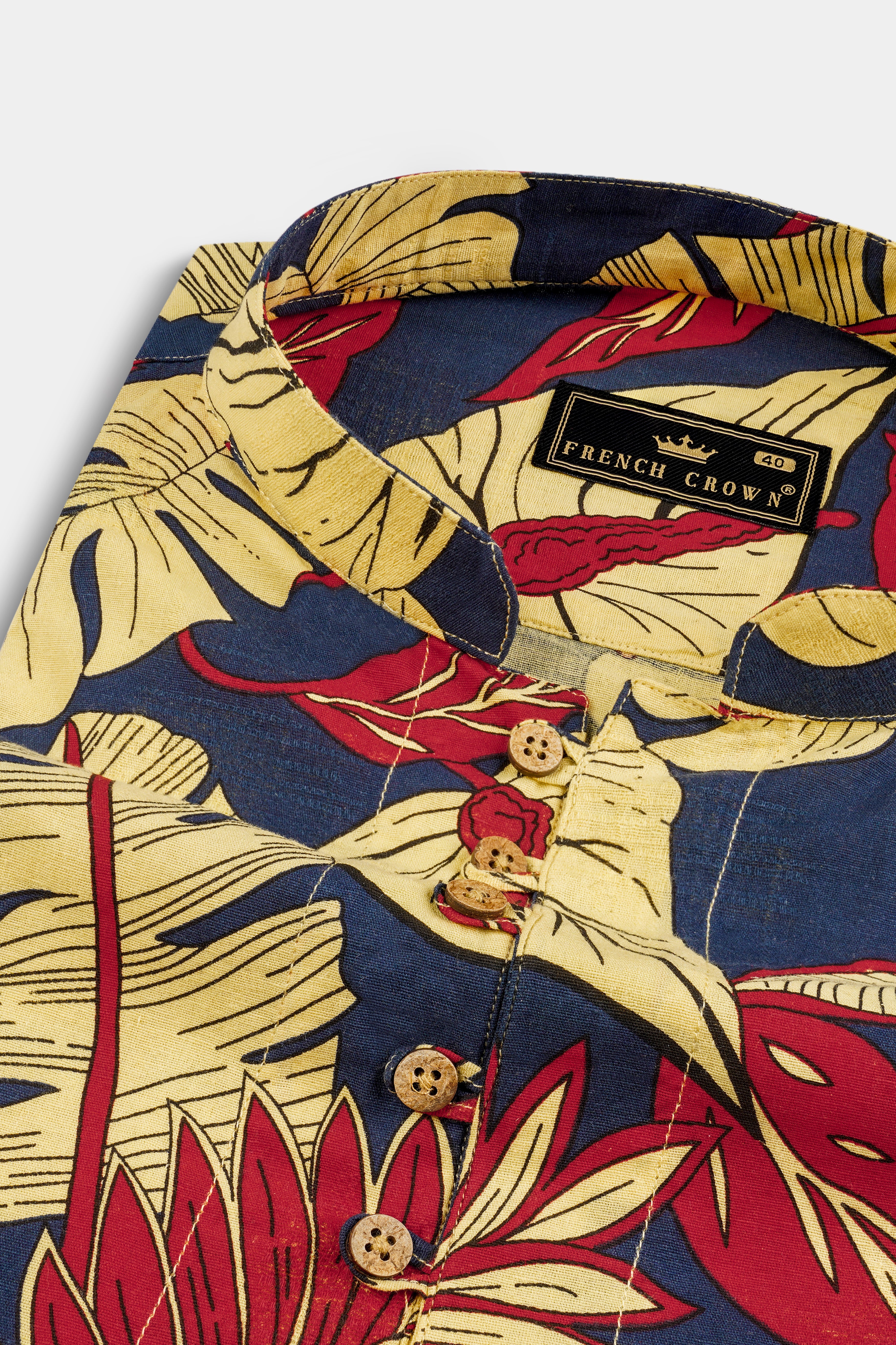 Marzipan Yellow With Scarpa Blue Funky Printed Luxurious Linen Kurta Shirt 12806-KS-38, 12806-KS-H-38, 12806-KS-39, 12806-KS-H-39, 12806-KS-40, 12806-KS-H-40, 12806-KS-42, 12806-KS-H-42, 12806-KS-44, 12806-KS-H-44, 12806-KS-46, 12806-KS-H-46, 12806-KS-48, 12806-KS-H-48, 12806-KS-50, 12806-KS-H-50, 12806-KS-52, 12806-KS-H-52