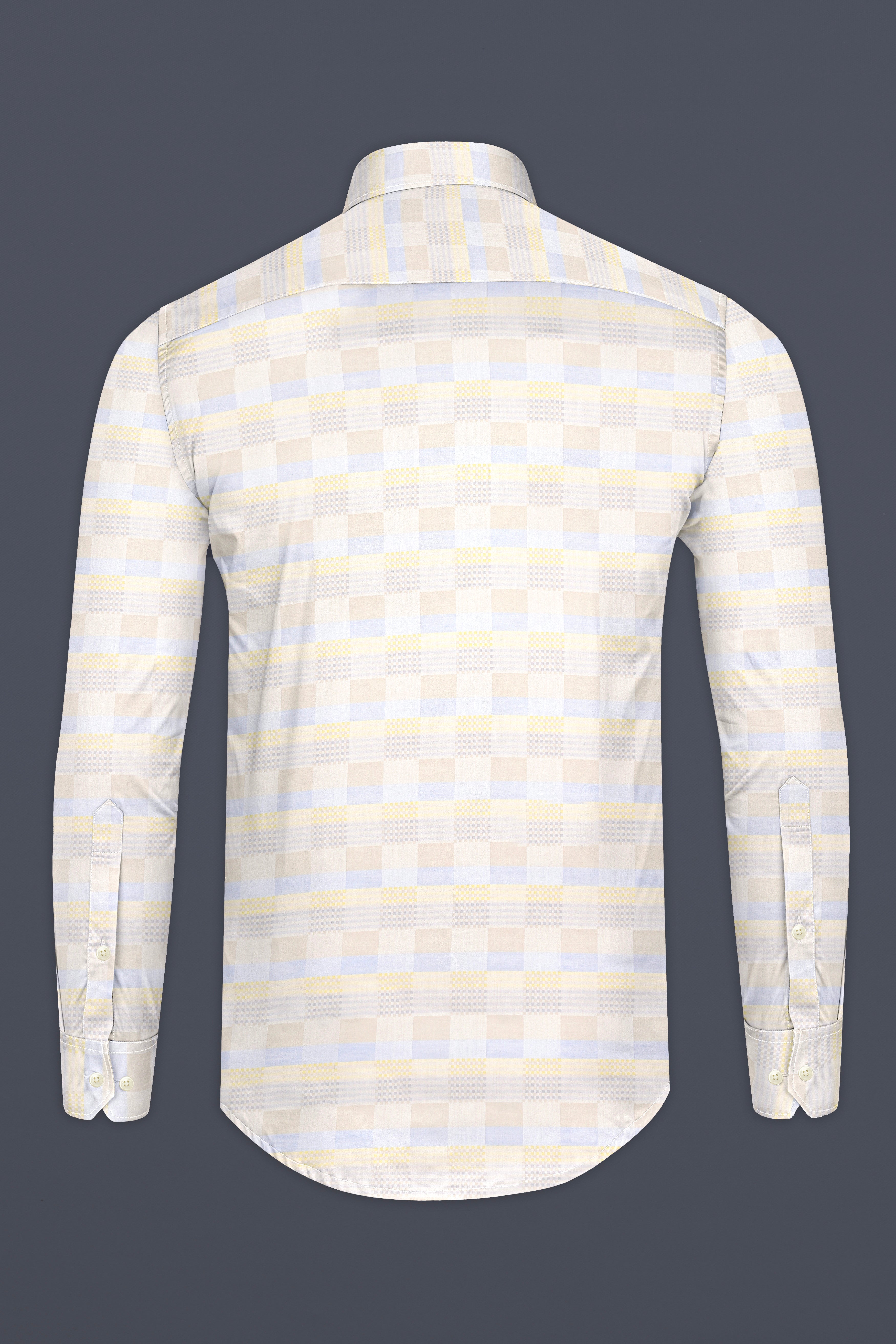 Merino Cream with Pigeon Blue Jacquard Textured Printed Premium Cotton Shirt 12872-CA-38, 12872-CA-H-38, 12872-CA-39, 12872-CA-H-39, 12872-CA-40, 12872-CA-H-40, 12872-CA-42, 12872-CA-H-42, 12872-CA-44, 12872-CA-H-44, 12872-CA-46, 12872-CA-H-46, 12872-CA-48, 12872-CA-H-48, 12872-CA-50, 12872-CA-H-50, 12872-CA-52, 12872-CA-H-52