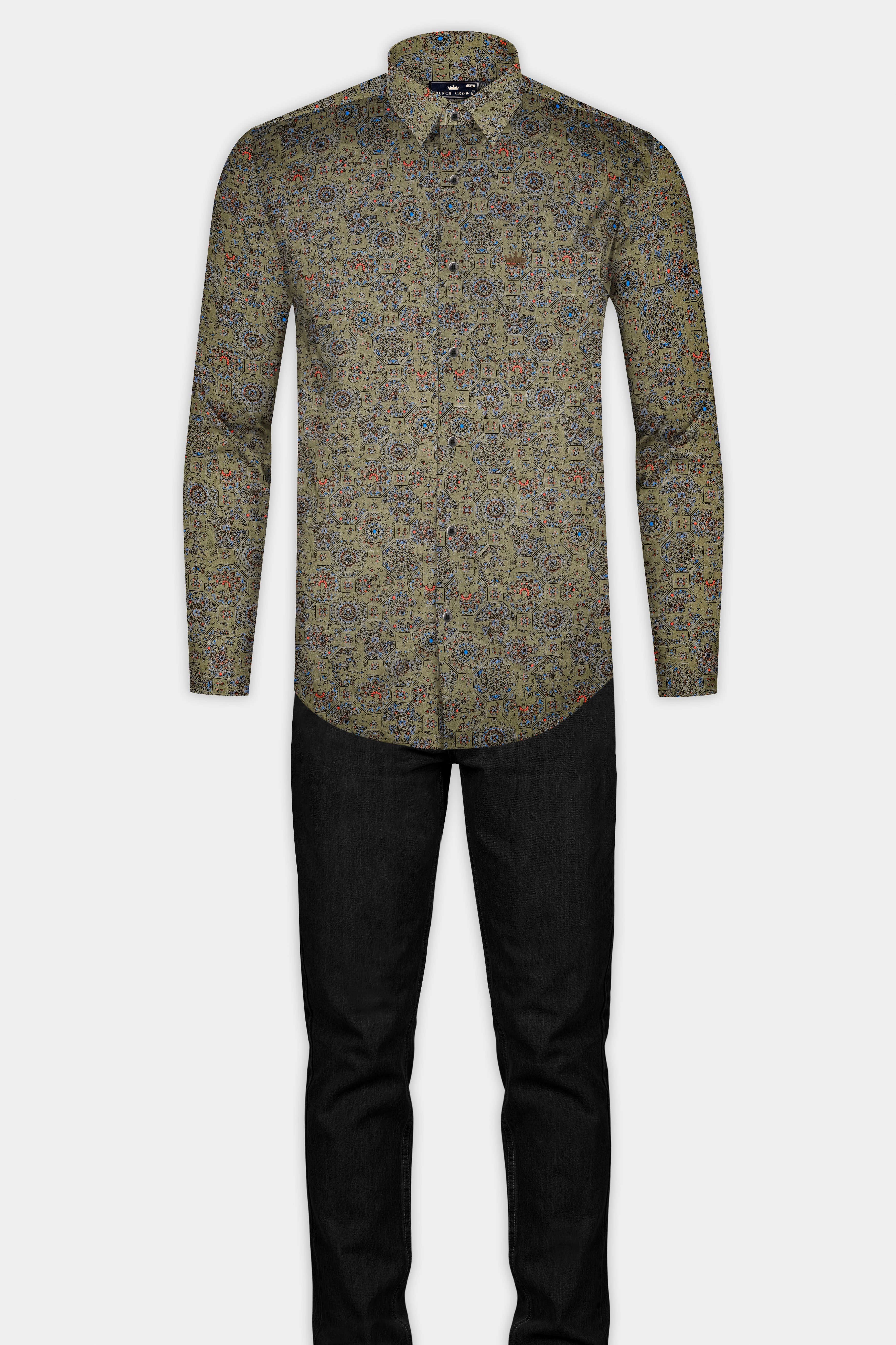 Brownish Grey Printed Super Soft Premium Cotton Shirt 12893-BLK-38, 12893-BLK-H-38, 12893-BLK-39, 12893-BLK-H-39, 12893-BLK-40, 12893-BLK-H-40, 12893-BLK-42, 12893-BLK-H-42, 12893-BLK-44, 12893-BLK-H-44, 12893-BLK-46, 12893-BLK-H-46, 12893-BLK-48, 12893-BLK-H-48, 12893-BLK-50, 12893-BLK-H-50, 12893-BLK-52, 12893-BLK-H-52