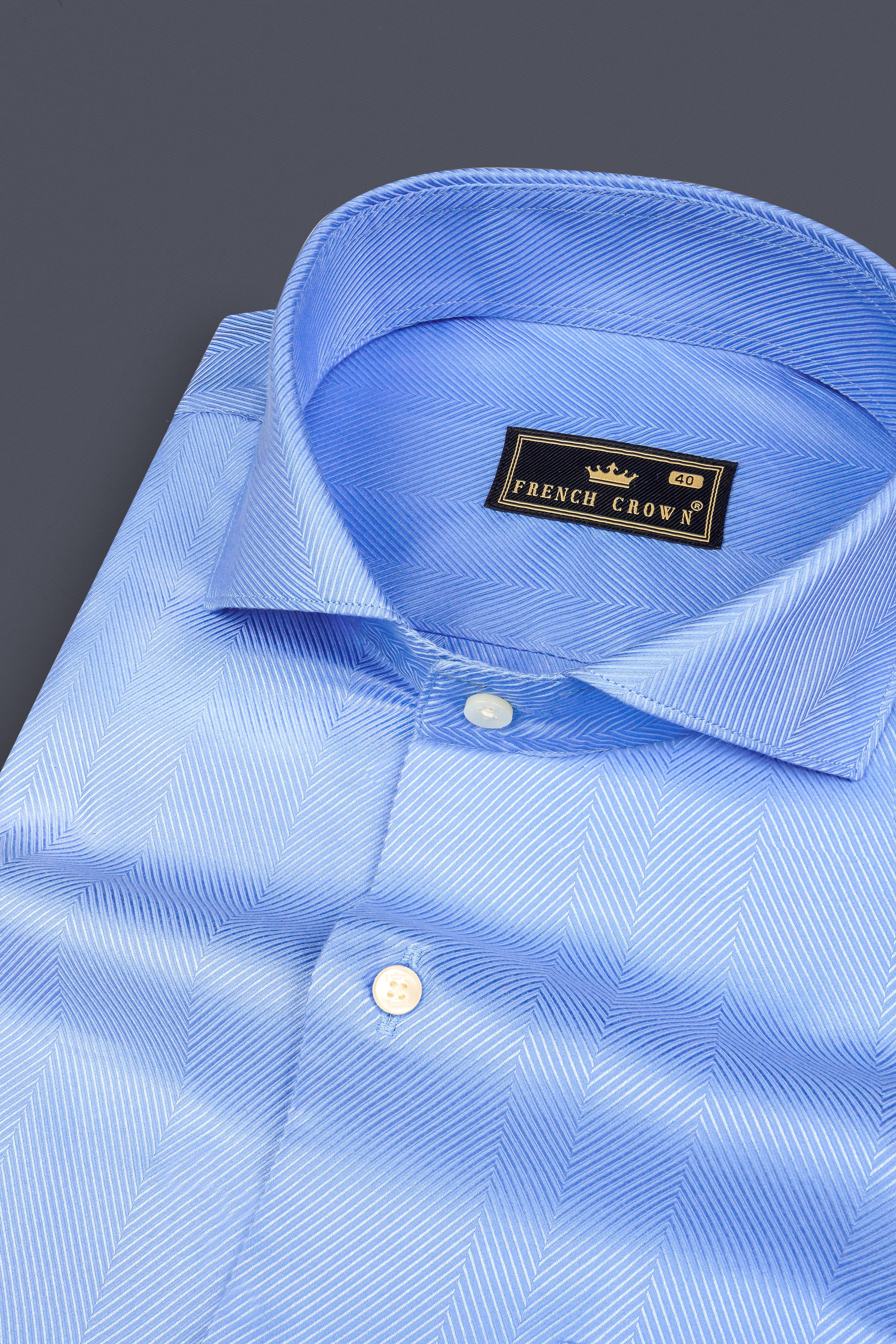 Jordy Blue Dobby Textured Premium Cotton Shirt 12938-CA-38, 12938-CA-H-38, 12938-CA-39, 12938-CA-H-39, 12938-CA-40, 12938-CA-H-40, 12938-CA-42, 12938-CA-H-42, 12938-CA-44, 12938-CA-H-44, 12938-CA-46, 12938-CA-H-46, 12938-CA-48, 12938-CA-H-48, 12938-CA-50, 12938-CA-H-50, 12938-CA-52, 12938-CA-H-52