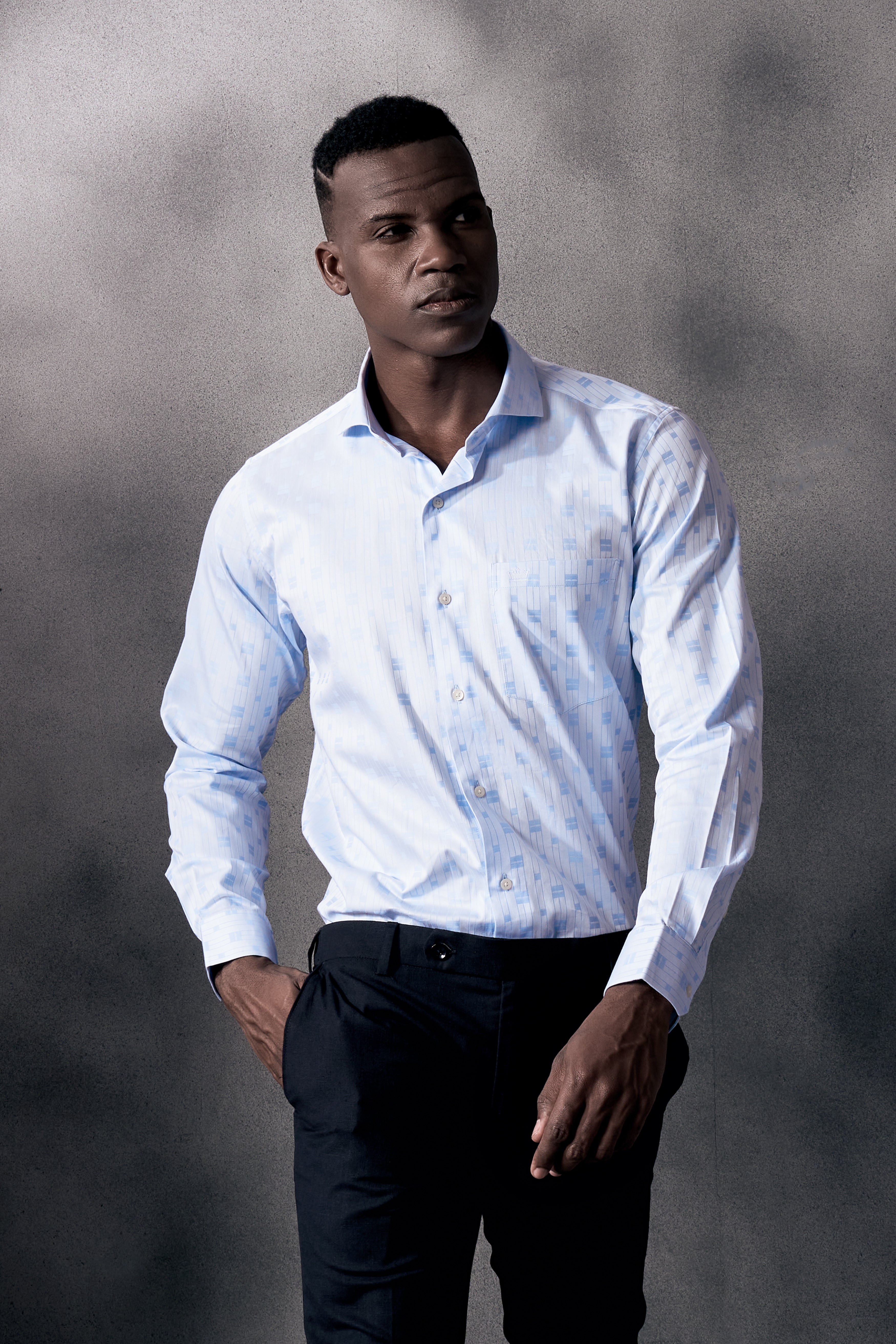 Tropical Blue Jacquard Textured Premium Cotton Shirt 13002-CA-38, 13002-CA-H-38, 13002-CA-39, 13002-CA-H-39, 13002-CA-40, 13002-CA-H-40, 13002-CA-42, 13002-CA-H-42, 13002-CA-44, 13002-CA-H-44, 13002-CA-46, 13002-CA-H-46, 13002-CA-48, 13002-CA-H-48, 13002-CA-50, 13002-CA-H-50, 13002-CA-52, 13002-CA-H-52