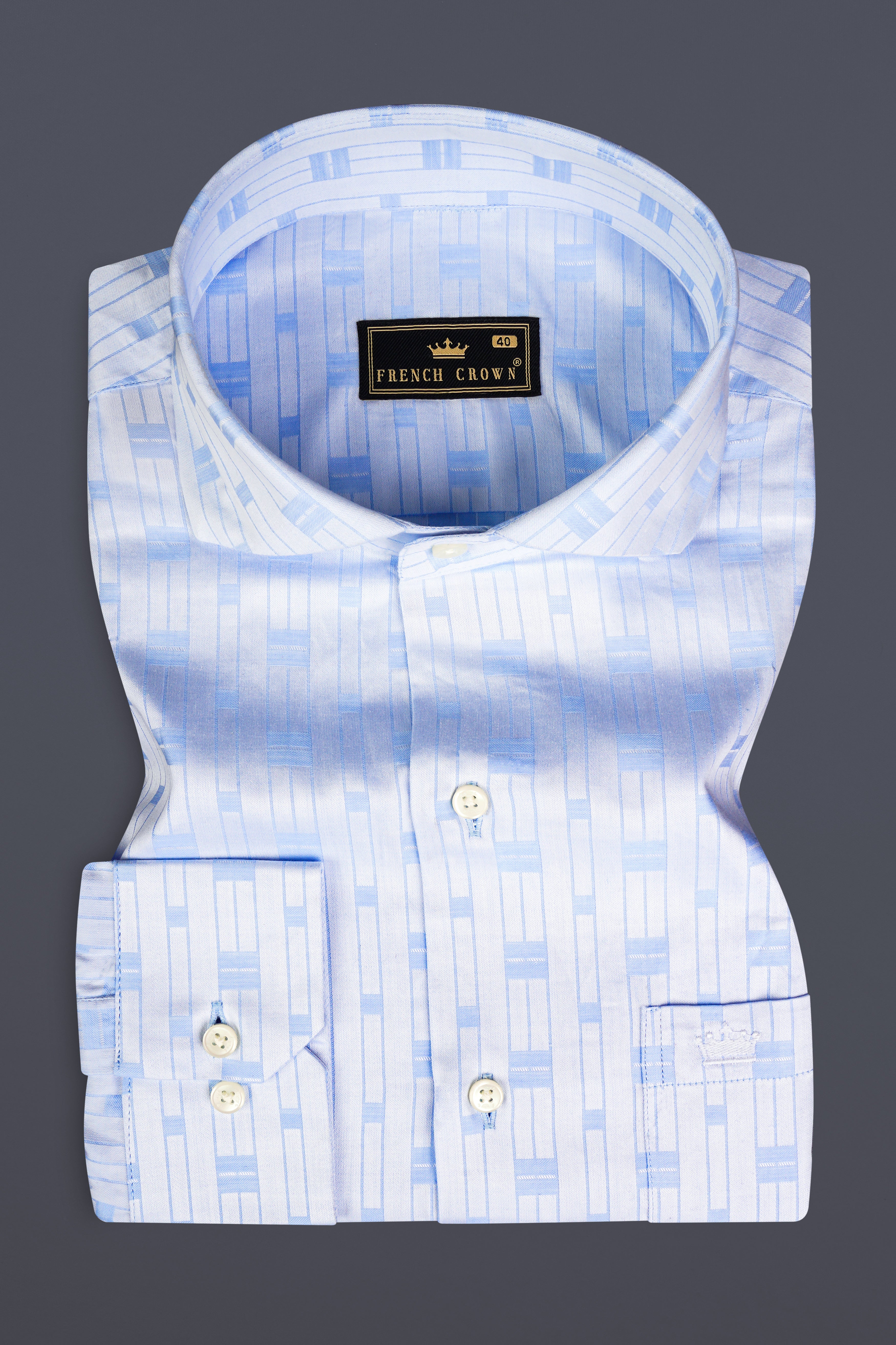 Tropical Blue Jacquard Textured Premium Cotton Shirt 13002-CA-38, 13002-CA-H-38, 13002-CA-39, 13002-CA-H-39, 13002-CA-40, 13002-CA-H-40, 13002-CA-42, 13002-CA-H-42, 13002-CA-44, 13002-CA-H-44, 13002-CA-46, 13002-CA-H-46, 13002-CA-48, 13002-CA-H-48, 13002-CA-50, 13002-CA-H-50, 13002-CA-52, 13002-CA-H-52