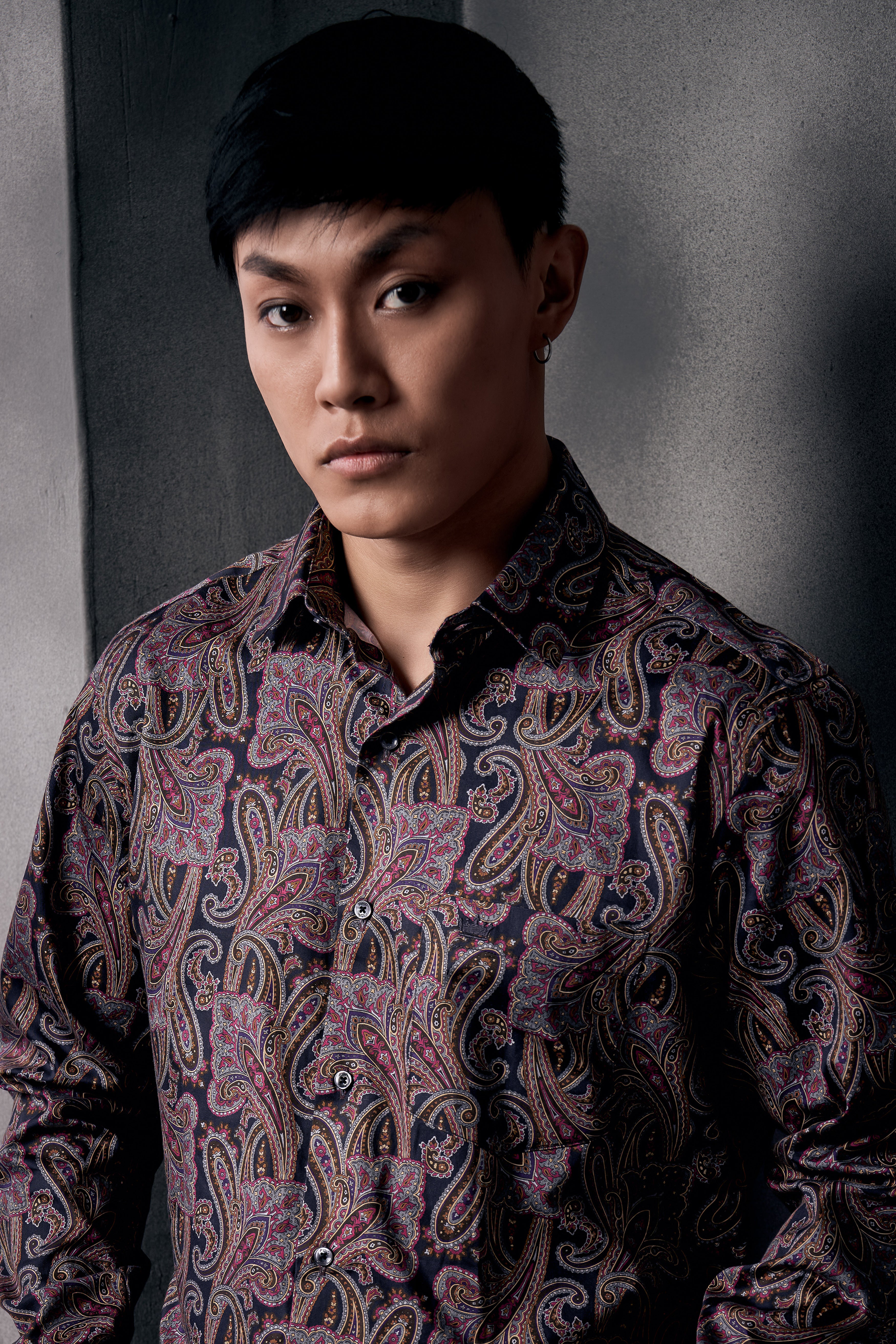 Thulian Pink And Jade Black Paisley Printed Subtle Sheen Super Soft Premium Cotton Shirt 13006-BLK-38, 13006-BLK-H-38, 13006-BLK-39, 13006-BLK-H-39, 13006-BLK-40, 13006-BLK-H-40, 13006-BLK-42, 13006-BLK-H-42, 13006-BLK-44, 13006-BLK-H-44, 13006-BLK-46, 13006-BLK-H-46, 13006-BLK-48, 13006-BLK-H-48, 13006-BLK-50, 13006-BLK-H-50, 13006-BLK-52, 13006-BLK-H-52