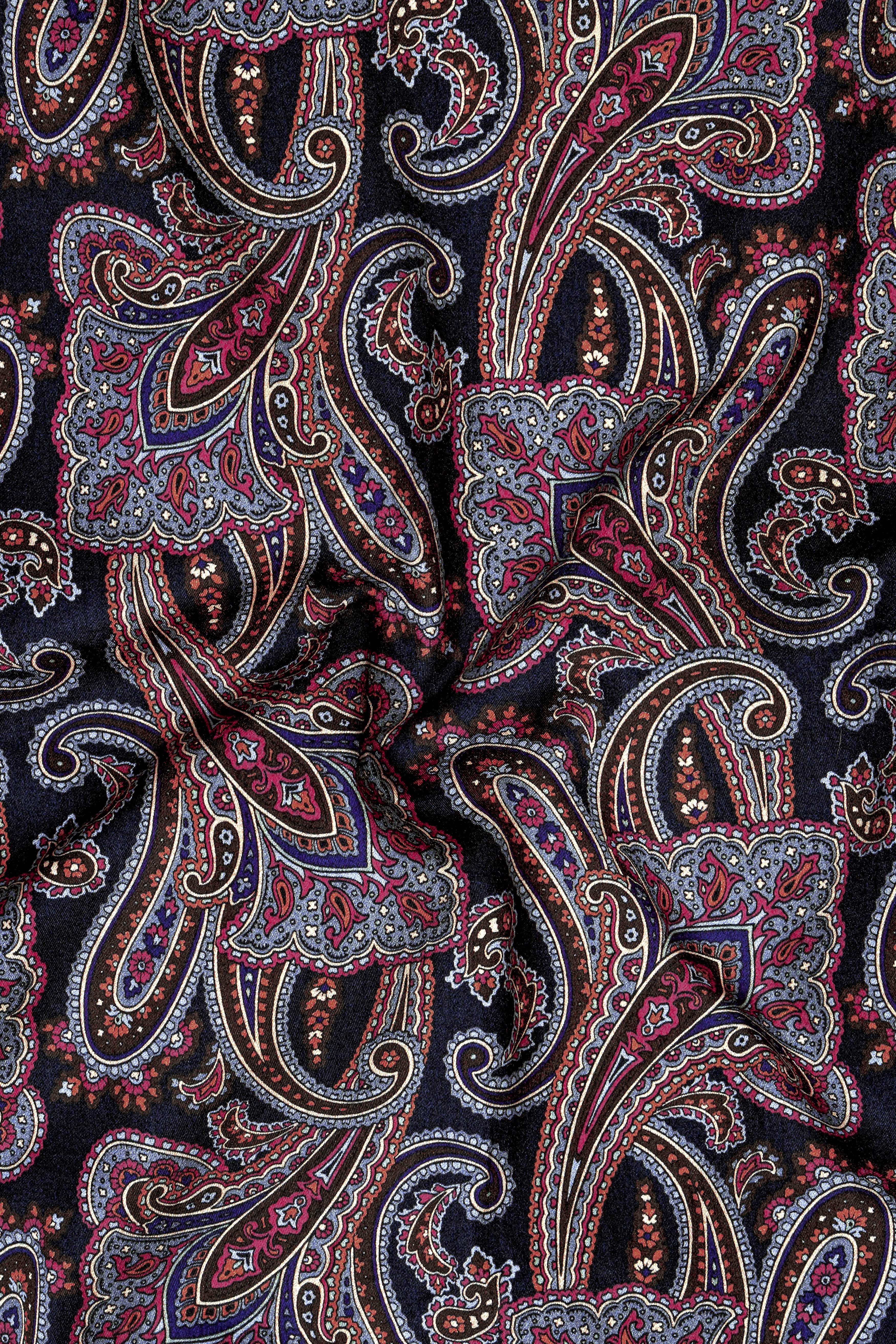 Thulian Pink And Jade Black Paisley Printed Subtle Sheen Super Soft Premium Cotton Shirt 13006-BLK-38, 13006-BLK-H-38, 13006-BLK-39, 13006-BLK-H-39, 13006-BLK-40, 13006-BLK-H-40, 13006-BLK-42, 13006-BLK-H-42, 13006-BLK-44, 13006-BLK-H-44, 13006-BLK-46, 13006-BLK-H-46, 13006-BLK-48, 13006-BLK-H-48, 13006-BLK-50, 13006-BLK-H-50, 13006-BLK-52, 13006-BLK-H-52