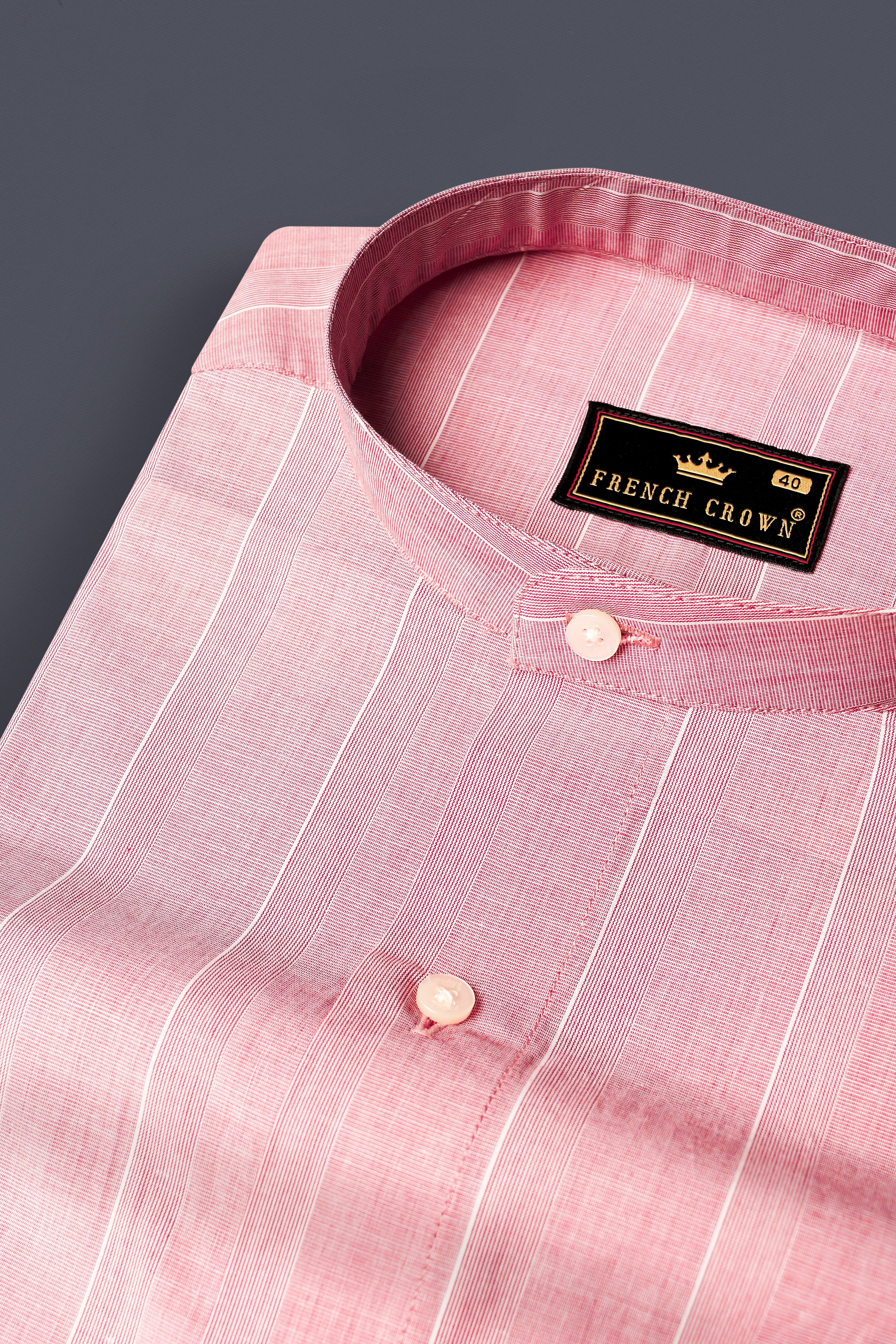 Kawaii Pink Striped Premium Giza Cotton Shirt 13076-M-38, 13076-M-H-38, 13076-M-39, 13076-M-H-39, 13076-M-40, 13076-M-H-40, 13076-M-42, 13076-M-H-42, 13076-M-44, 13076-M-H-44, 13076-M-46, 13076-M-H-46, 13076-M-48, 13076-M-H-48, 13076-M-50, 13076-M-H-50, 13076-M-52, 13076-M-H-52