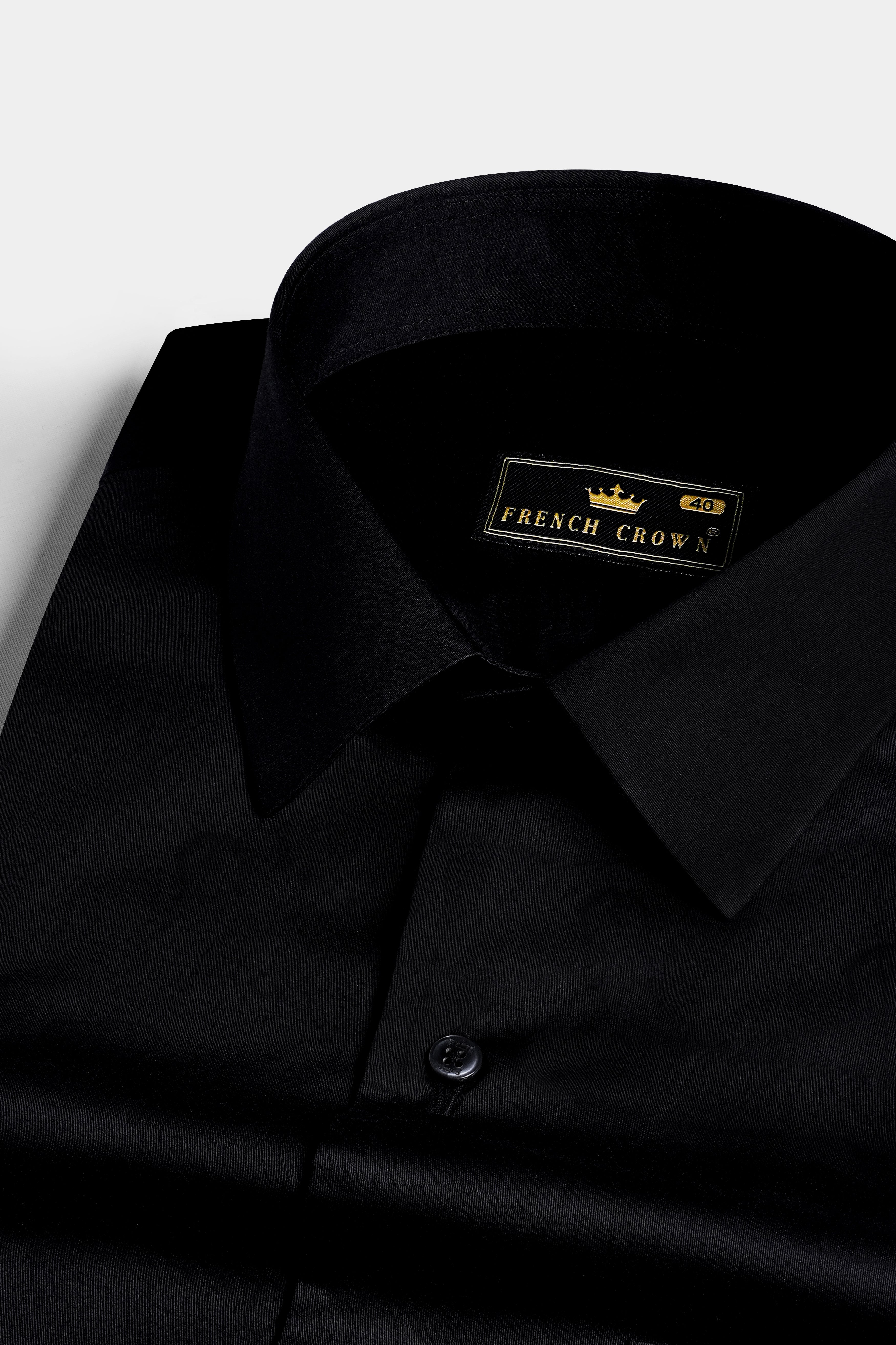Jade Black with OM and Lord Ganesh Hand Painted Subtle Sheen Super Soft Premium Cotton Designer Shirt 1312-BLK-ART05-38, 1312-BLK-ART05-H-38, 1312-BLK-ART05-39, 1312-BLK-ART05-H-39, 1312-BLK-ART05-40, 1312-BLK-ART05-H-40, 1312-BLK-ART05-42, 1312-BLK-ART05-H-42, 1312-BLK-ART05-44, 1312-BLK-ART05-H-44, 1312-BLK-ART05-46, 1312-BLK-ART05-H-46, 1312-BLK-ART05-48, 1312-BLK-ART05-H-48, 1312-BLK-ART05-50, 1312-BLK-ART05-H-50, 1312-BLK-ART05-52, 1312-BLK-ART05-H-52