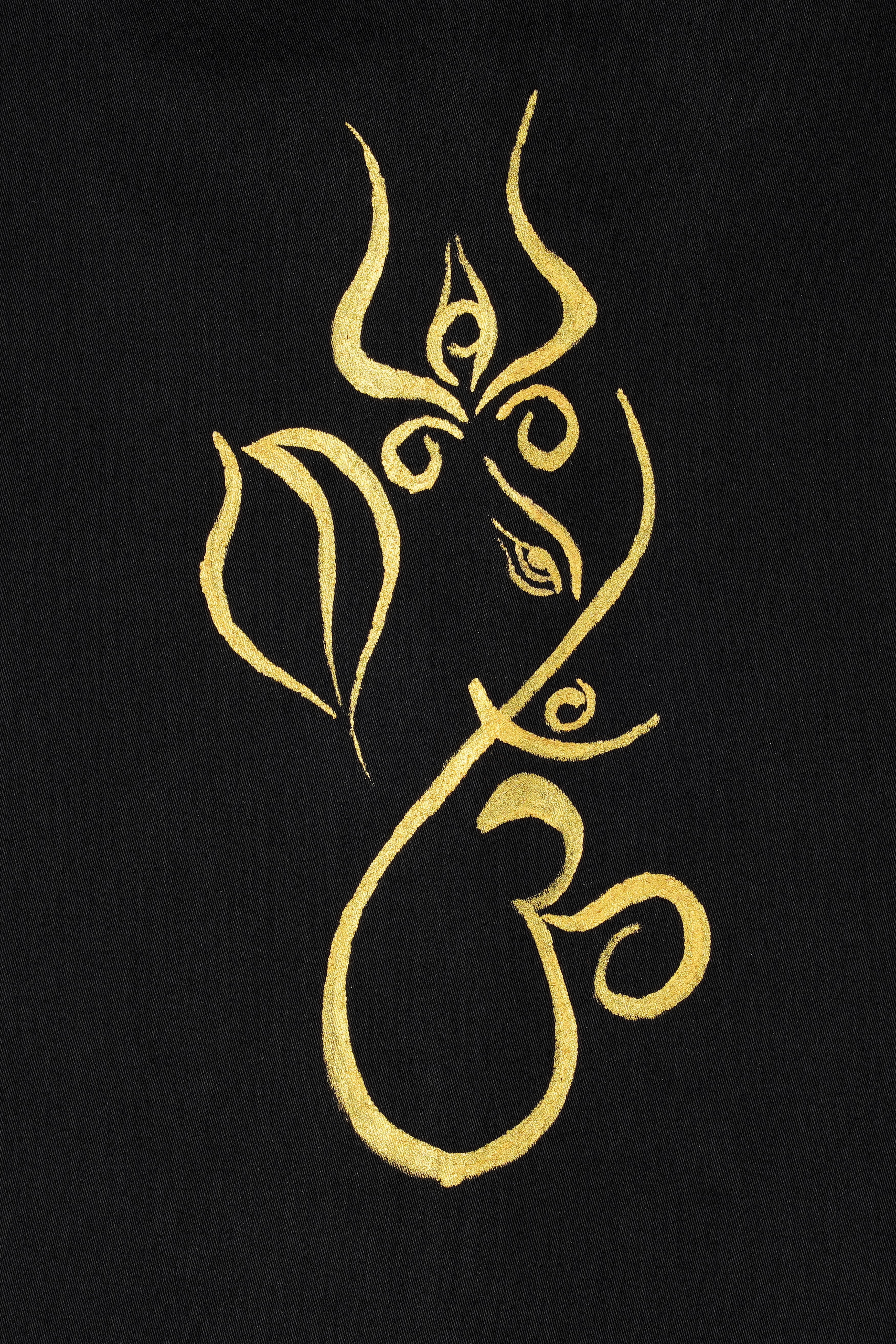 Jade Black with Lord Ganesh and OM Hand Painted Subtle Sheen Super Soft Premium Cotton Designer Shirt 1312-BLK-ART06-38, 1312-BLK-ART06-H-38, 1312-BLK-ART06-39, 1312-BLK-ART06-H-39, 1312-BLK-ART06-40, 1312-BLK-ART06-H-40, 1312-BLK-ART06-42, 1312-BLK-ART06-H-42, 1312-BLK-ART06-44, 1312-BLK-ART06-H-44, 1312-BLK-ART06-46, 1312-BLK-ART06-H-46, 1312-BLK-ART06-48, 1312-BLK-ART06-H-48, 1312-BLK-ART06-50, 1312-BLK-ART06-H-50, 1312-BLK-ART06-52, 1312-BLK-ART06-H-52