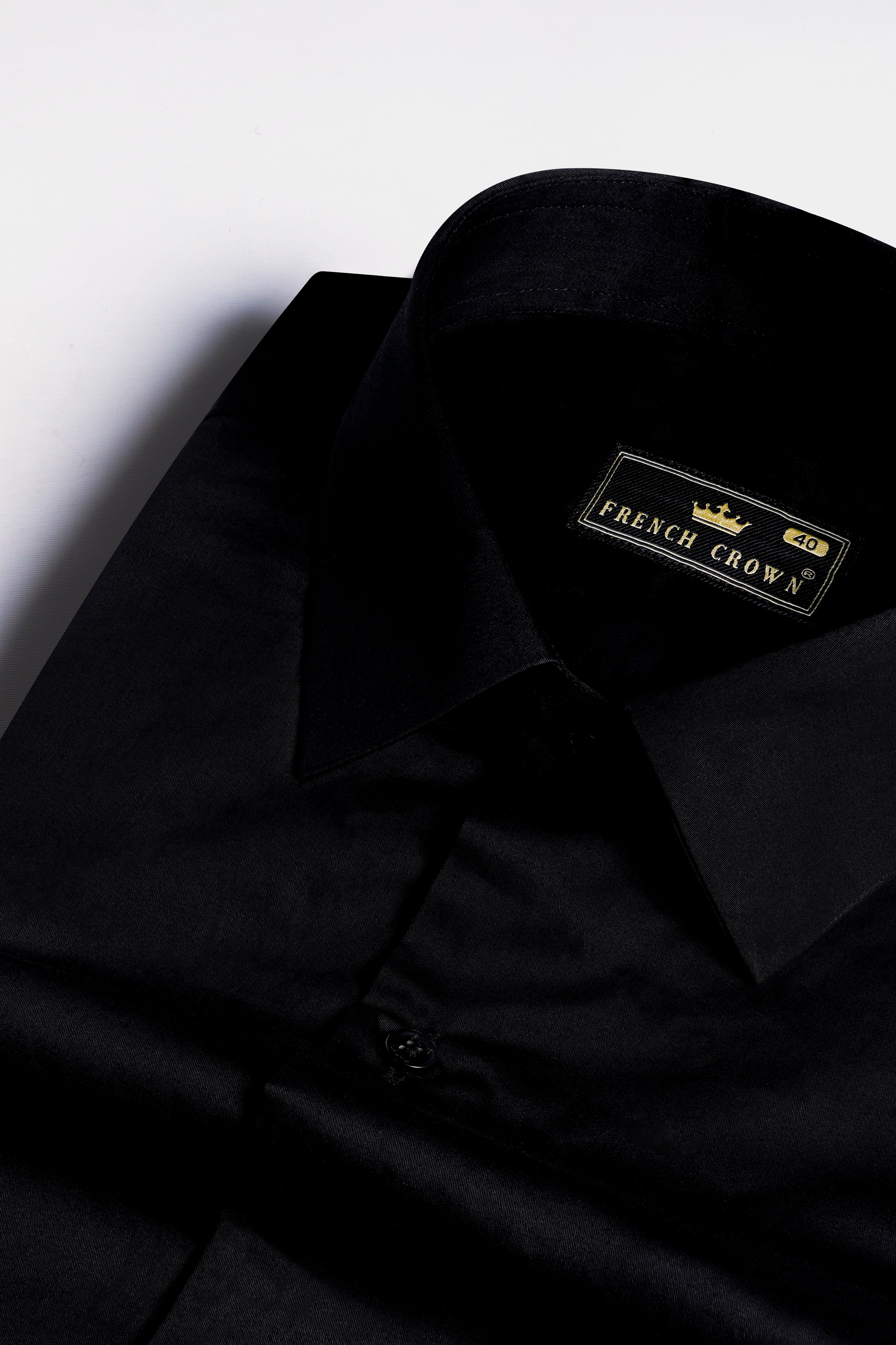 Jade Black with Lord Ganesh and OM Hand Painted Subtle Sheen Super Soft Premium Cotton Designer Shirt 1312-BLK-ART06-38, 1312-BLK-ART06-H-38, 1312-BLK-ART06-39, 1312-BLK-ART06-H-39, 1312-BLK-ART06-40, 1312-BLK-ART06-H-40, 1312-BLK-ART06-42, 1312-BLK-ART06-H-42, 1312-BLK-ART06-44, 1312-BLK-ART06-H-44, 1312-BLK-ART06-46, 1312-BLK-ART06-H-46, 1312-BLK-ART06-48, 1312-BLK-ART06-H-48, 1312-BLK-ART06-50, 1312-BLK-ART06-H-50, 1312-BLK-ART06-52, 1312-BLK-ART06-H-52