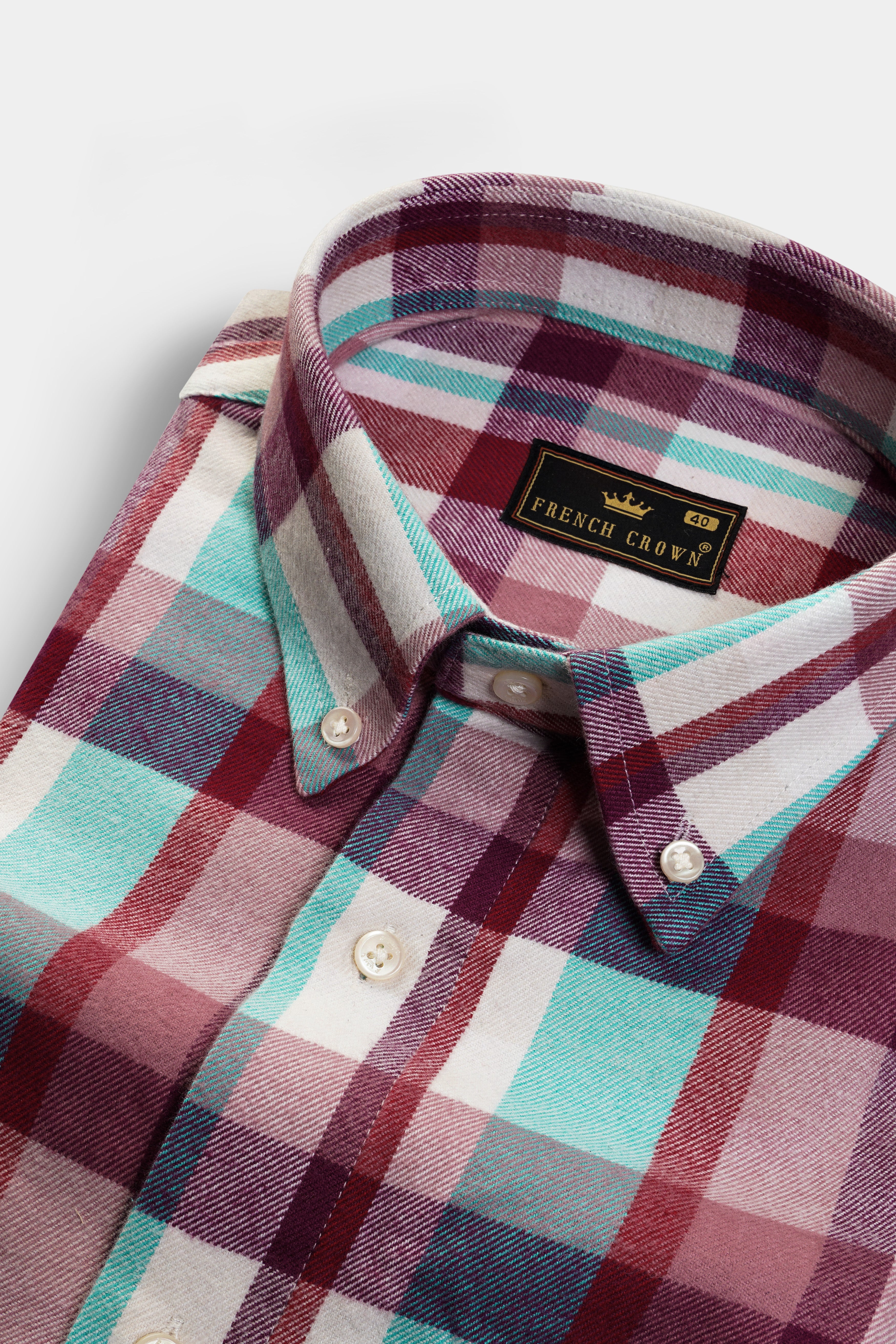 Rosy Finch And Tradewind Blue Plaid Heavyweight Flannel Cotton Shirt 13181-BD-38, 13181-BD-H-38, 13181-BD-39, 13181-BD-H-39, 13181-BD-40, 13181-BD-H-40, 13181-BD-42, 13181-BD-H-42, 13181-BD-44, 13181-BD-H-44, 13181-BD-46, 13181-BD-H-46, 13181-BD-48, 13181-BD-H-48, 13181-BD-50, 13181-BD-H-50, 13181-BD-52, 13181-BD-H-52