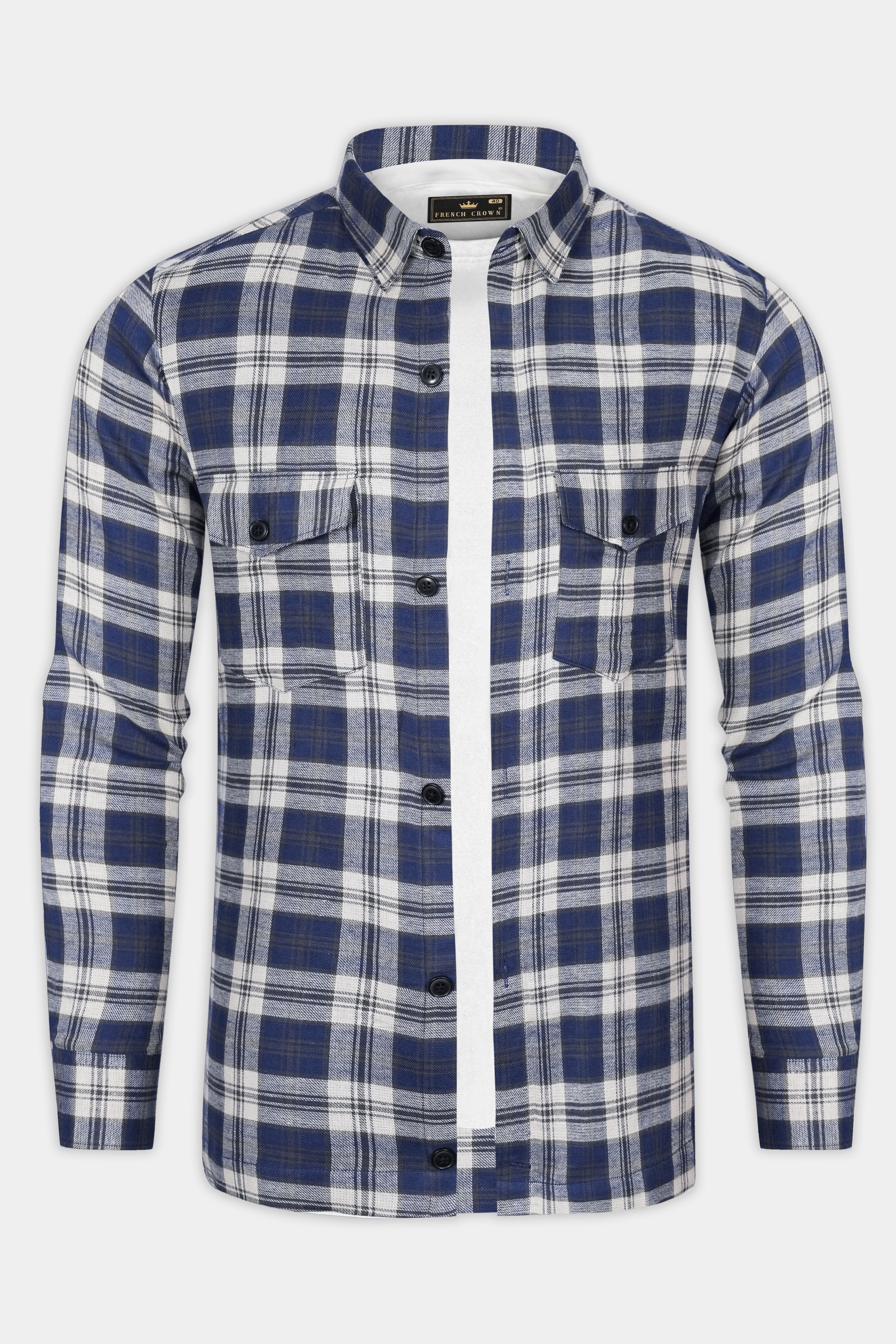 Berry Blue Plaid Flannel Premium Cotton Overshirt/shacket 13200-OS-FP-LB-P553-38, 13200-OS-FP-LB-P553-H-38, 13200-OS-FP-LB-P553-39, 13200-OS-FP-LB-P553-H-39, 13200-OS-FP-LB-P553-40, 13200-OS-FP-LB-P553-H-40, 13200-OS-FP-LB-P553-42, 13200-OS-FP-LB-P553-H-42, 13200-OS-FP-LB-P553-44, 13200-OS-FP-LB-P553-H-44, 13200-OS-FP-LB-P553-46, 13200-OS-FP-LB-P553-H-46, 13200-OS-FP-LB-P553-48, 13200-OS-FP-LB-P553-H-48, 13200-OS-FP-LB-P553-50, 13200-OS-FP-LB-P553-H-50, 13200-OS-FP-LB-P553-52, 13200-OS-FP-LB-P553-H-52