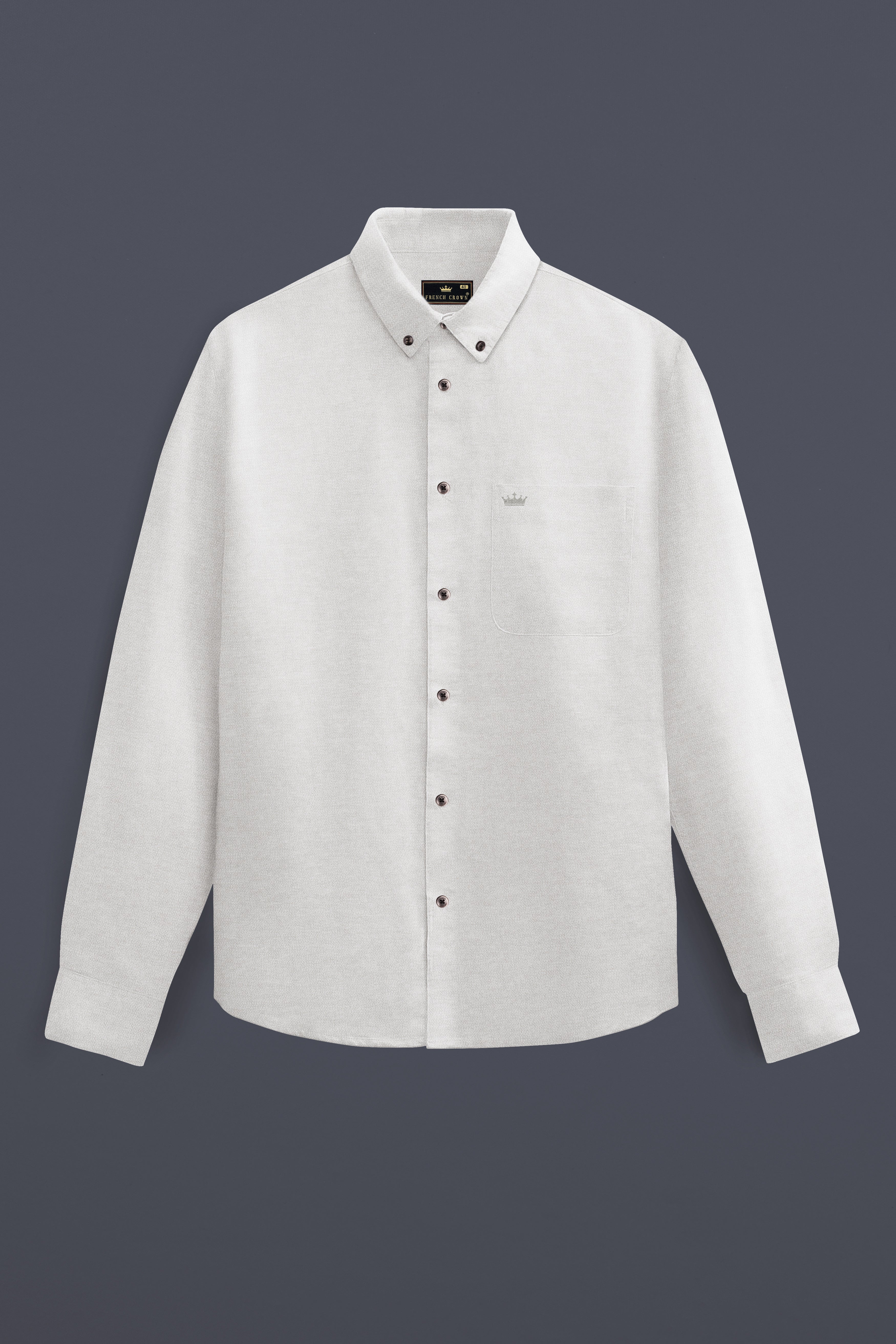 Iron Gray Solid Flannel Premium Cotton Shirt 13202-BD-BLK-38, 13202-BD-BLK-H-38, 13202-BD-BLK-39, 13202-BD-BLK-H-39, 13202-BD-BLK-40, 13202-BD-BLK-H-40, 13202-BD-BLK-42, 13202-BD-BLK-H-42, 13202-BD-BLK-44, 13202-BD-BLK-H-44, 13202-BD-BLK-46, 13202-BD-BLK-H-46, 13202-BD-BLK-48, 13202-BD-BLK-H-48, 13202-BD-BLK-50, 13202-BD-BLK-H-50, 13202-BD-BLK-52, 13202-BD-BLK-H-52