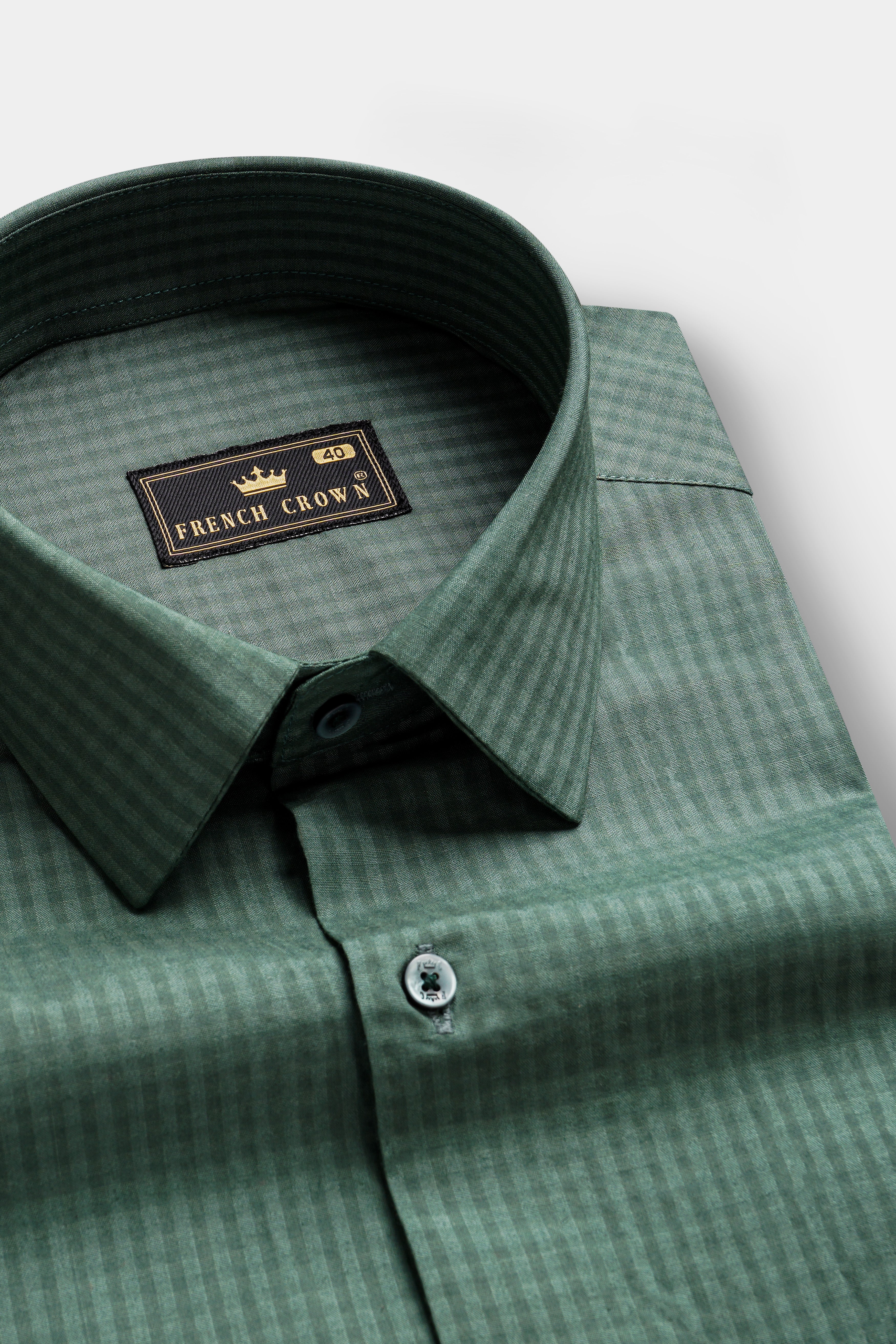 Hazel Green Gingham Checked Premium Cotton Shirt 13231-GR-38, 13231-GR-H-38, 13231-GR-39, 13231-GR-H-39, 13231-GR-40, 13231-GR-H-40, 13231-GR-42, 13231-GR-H-42, 13231-GR-44, 13231-GR-H-44, 13231-GR-46, 13231-GR-H-46, 13231-GR-48, 13231-GR-H-48, 13231-GR-50, 13231-GR-H-50, 13231-GR-52, 13231-GR-H-52
