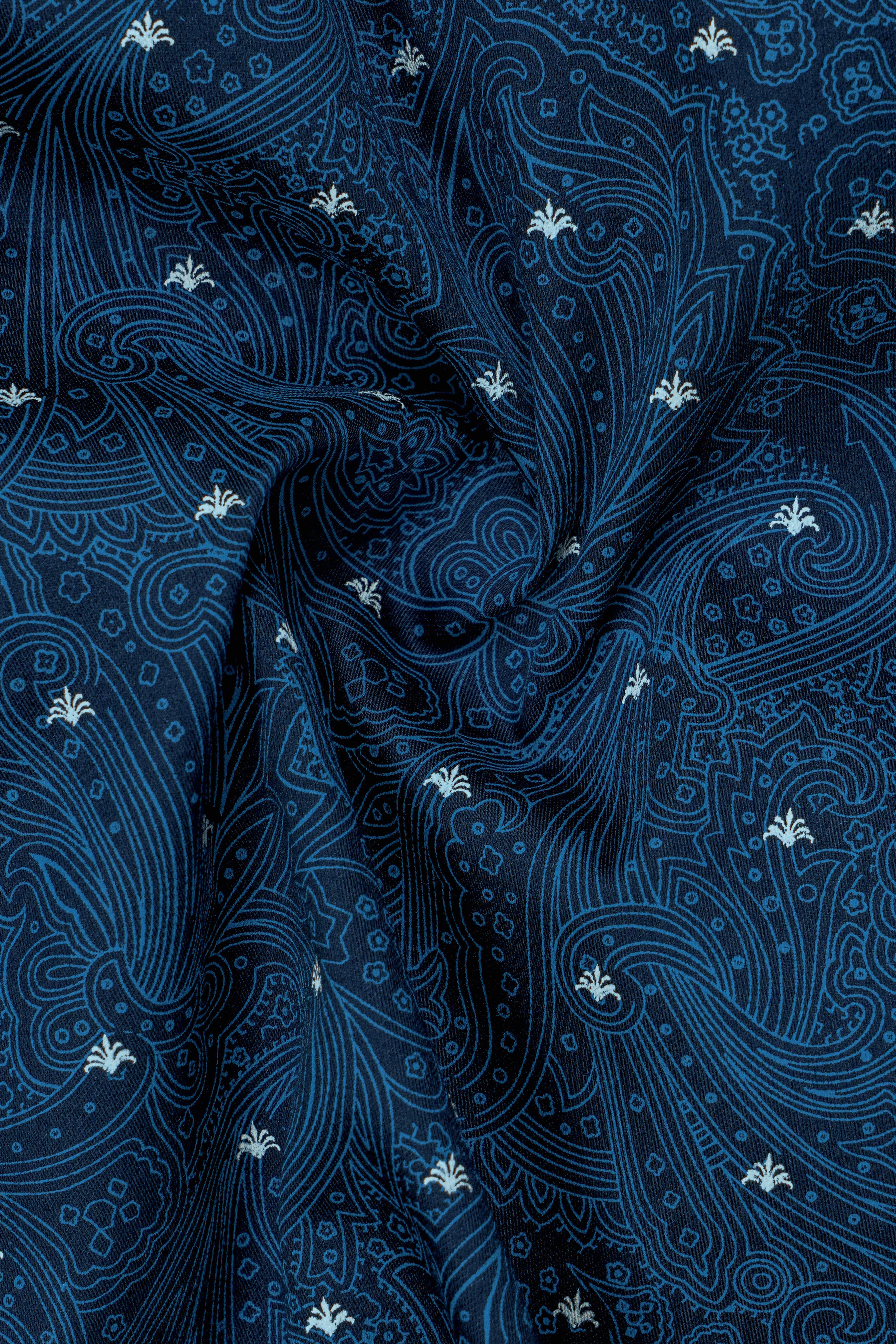 CelesteGlow-Downriver Blue Printed Subtle Sheen Super Soft Premium Cotton Shirt 13270-CA-BLE-38, 13270-CA-BLE-H-38, 13270-CA-BLE-39, 13270-CA-BLE-H-39, 13270-CA-BLE-40, 13270-CA-BLE-H-40, 13270-CA-BLE-42, 13270-CA-BLE-H-42, 13270-CA-BLE-44, 13270-CA-BLE-H-44, 13270-CA-BLE-46, 13270-CA-BLE-H-46, 13270-CA-BLE-48, 13270-CA-BLE-H-48, 13270-CA-BLE-50, 13270-CA-BLE-H-50, 13270-CA-BLE-52, 13270-CA-BLE-H-52
