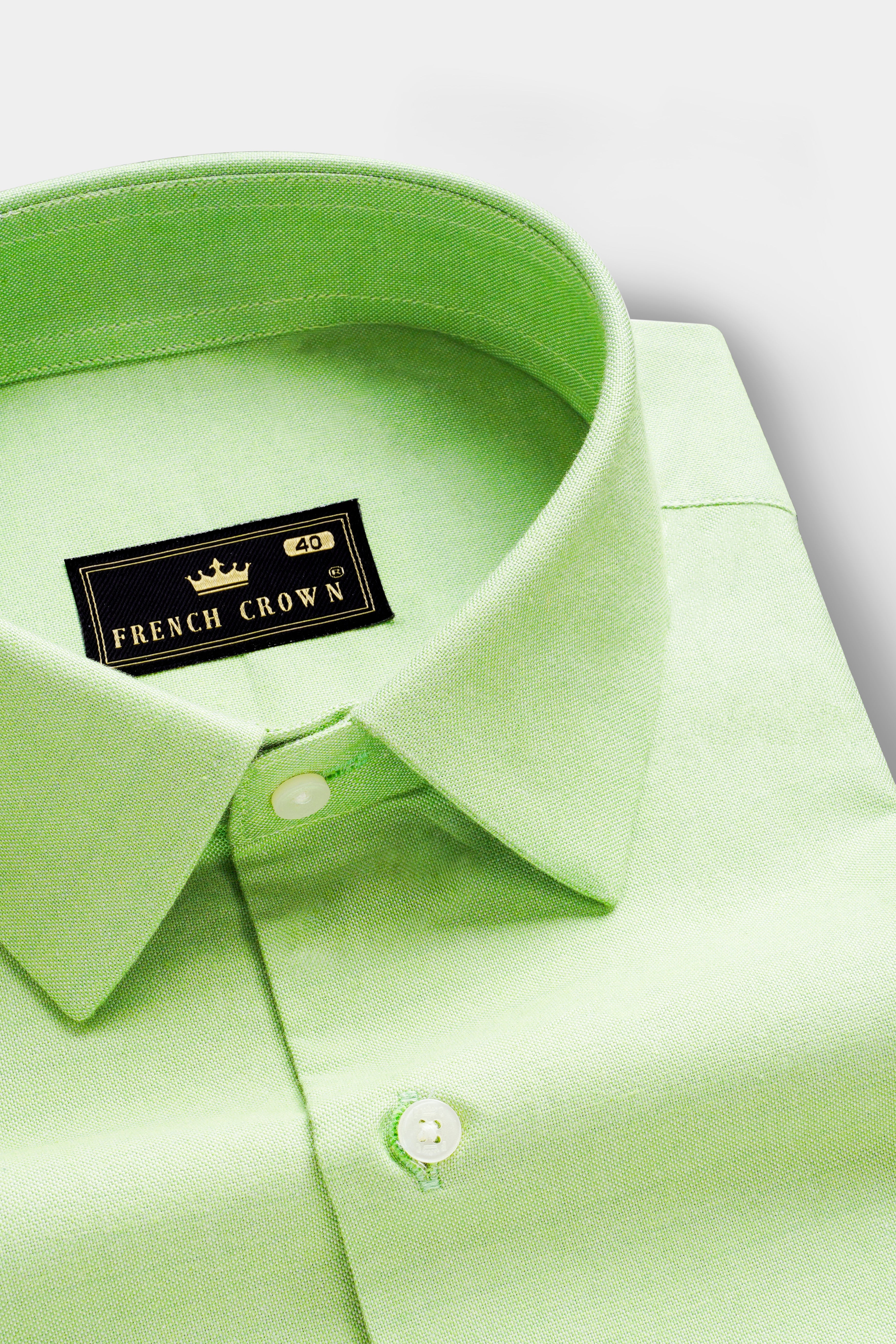 Swamp Green Solid Royal Oxford Shirt 13273-38, 13273-H-38, 13273-39, 13273-H-39, 13273-40, 13273-H-40, 13273-42, 13273-H-42, 13273-44, 13273-H-44, 13273-46, 13273-H-46, 13273-48, 13273-H-48, 13273-50, 13273-H-50, 13273-52, 13273-H-52