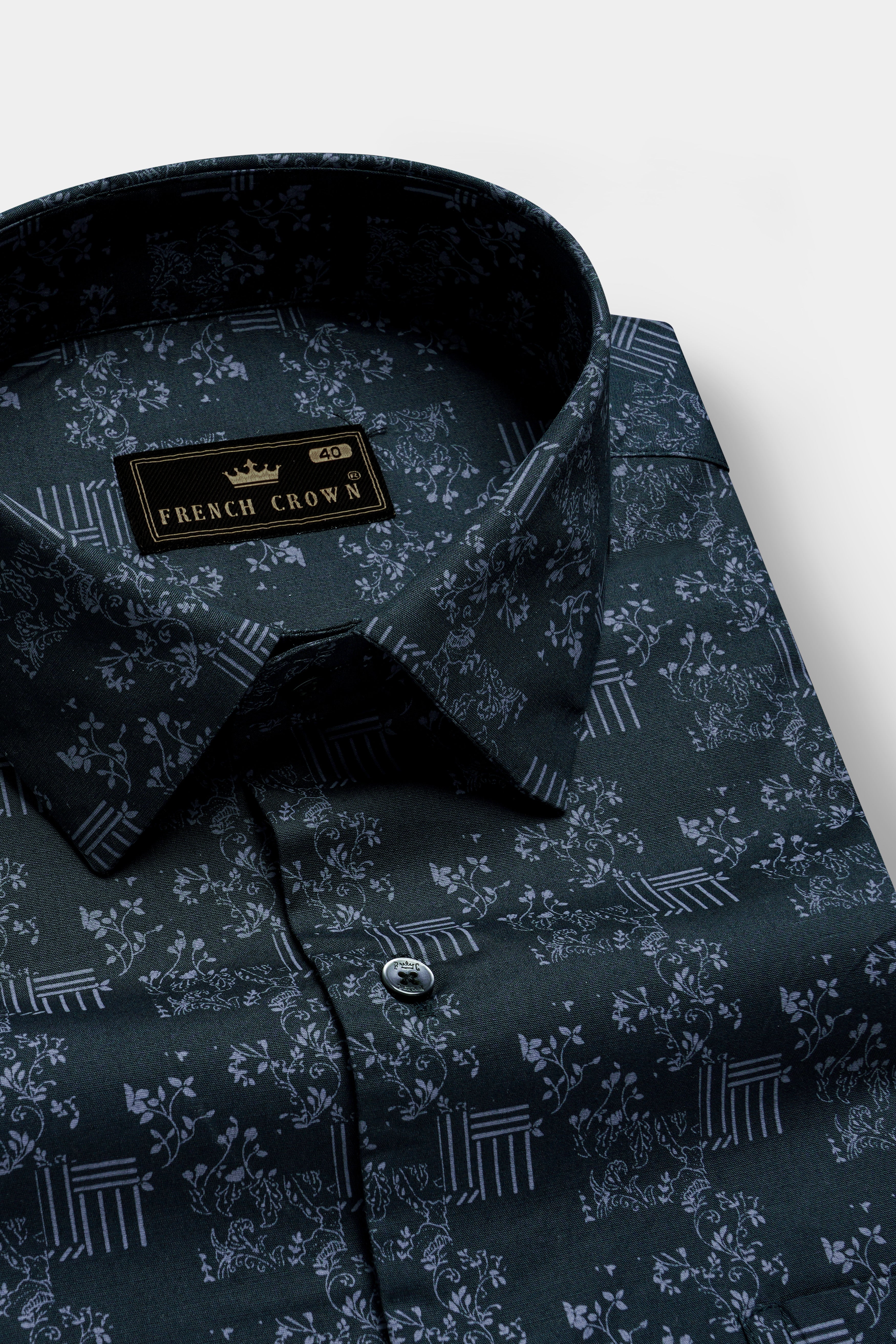 AzuraFlora-Blue Floral Printed Super Soft Premium Cotton Shirt 13282-BLK-38, 13282-BLK-H-38, 13282-BLK-39, 13282-BLK-H-39, 13282-BLK-40, 13282-BLK-H-40, 13282-BLK-42, 13282-BLK-H-42, 13282-BLK-44, 13282-BLK-H-44, 13282-BLK-46, 13282-BLK-H-46, 13282-BLK-48, 13282-BLK-H-48, 13282-BLK-50, 13282-BLK-H-50, 13282-BLK-52, 13282-BLK-H-52