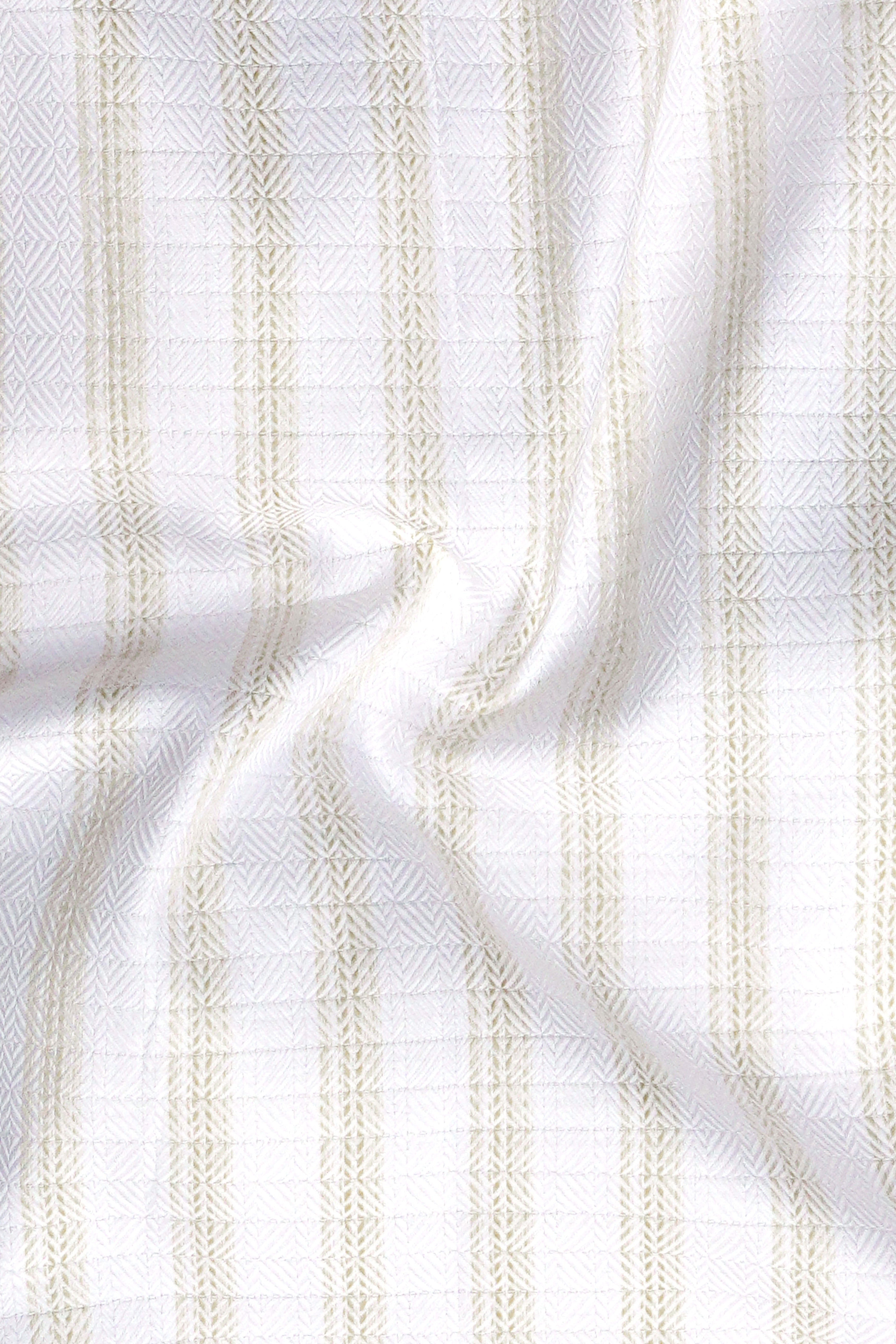 Bright White And Sprout Cream Striped Dobby Textured Premium Giza Cotton Dress Shirt 13348-CA-38, 13348-CA-H-38, 13348-CA-39, 13348-CA-H-39, 13348-CA-40, 13348-CA-H-40, 13348-CA-42, 13348-CA-H-42, 13348-CA-44, 13348-CA-H-44, 13348-CA-46, 13348-CA-H-46, 13348-CA-48, 13348-CA-H-48, 13348-CA-50, 13348-CA-H-50, 13348-CA-52, 13348-CA-H-52