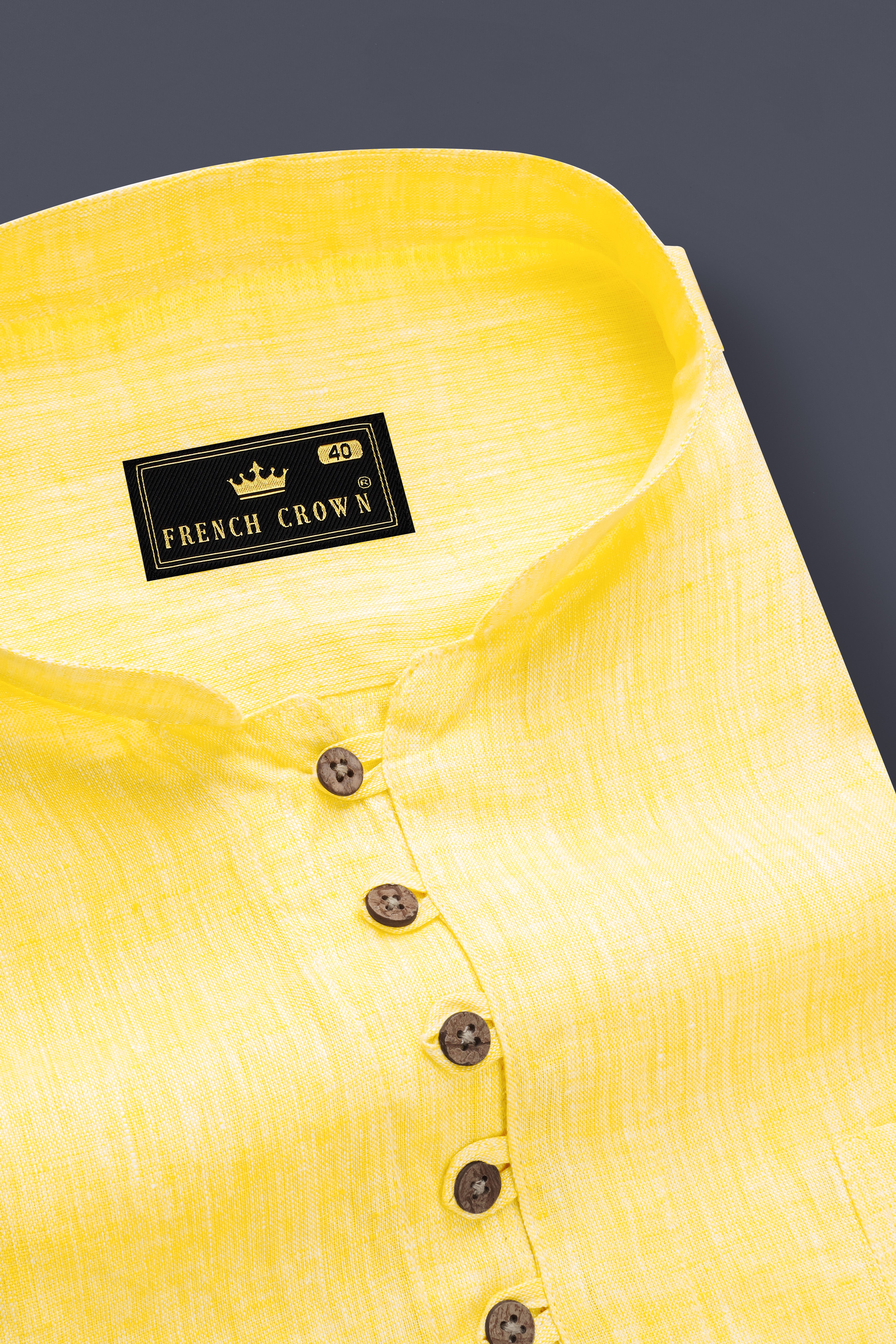 GoldenAura-Primrose Yellow Solid Premium Luxuries Linen Casual Kurta Shirt 13456-KS-38, 13456-KS-H-38, 13456-KS-39, 13456-KS-H-39, 13456-KS-40, 13456-KS-H-40, 13456-KS-42, 13456-KS-H-42, 13456-KS-44, 13456-KS-H-44, 13456-KS-46, 13456-KS-H-46, 13456-KS-48, 13456-KS-H-48, 13456-KS-50, 13456-KS-H-50, 13456-KS-52, 13456-KS-H-52