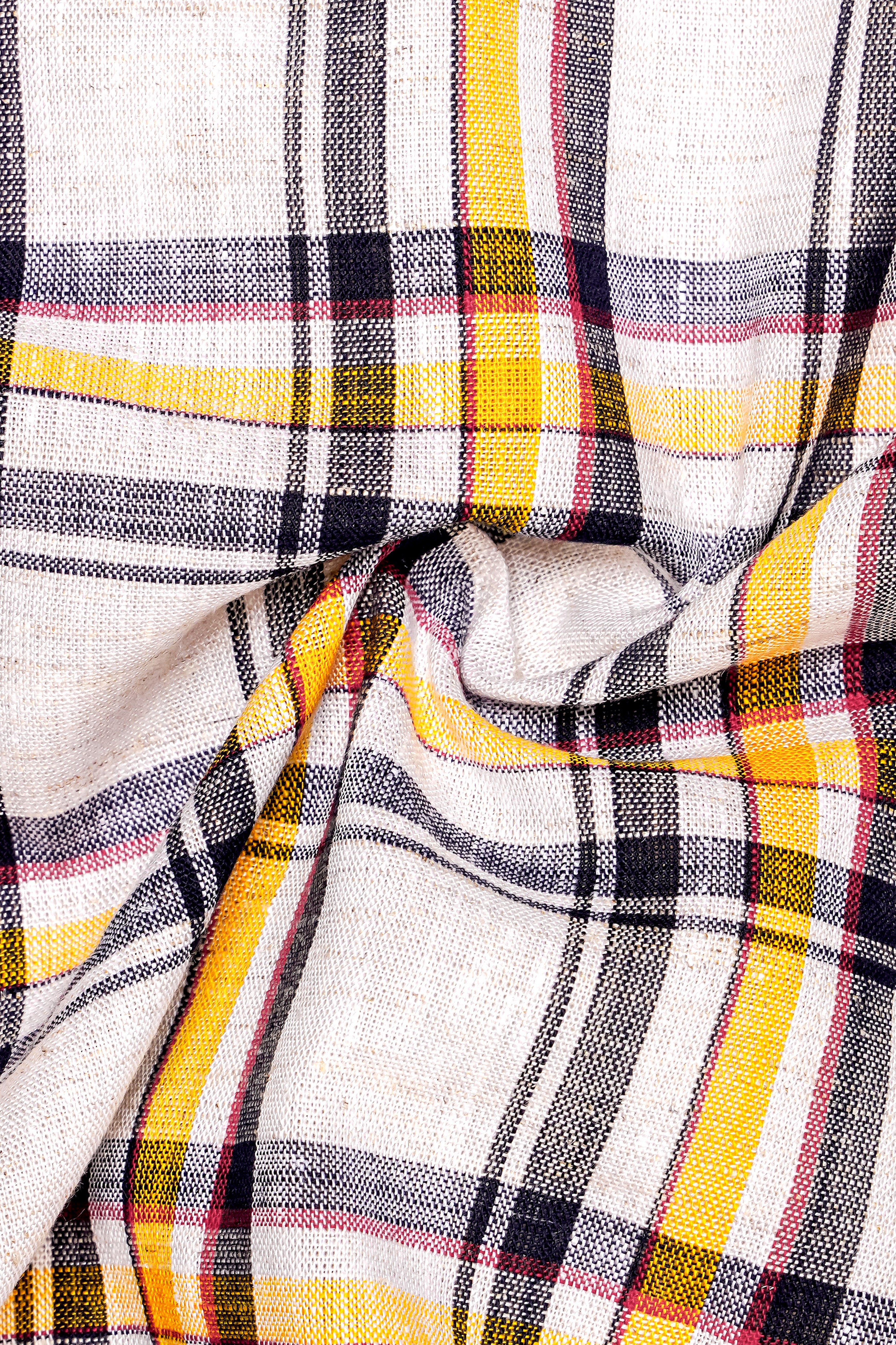 CitrineLoom-Bright White And Citrine Yellow Plaid Premium Luxuries Linen Casual Shirt 13473-BD-38, 13473-BD-H-38, 13473-BD-39, 13473-BD-H-39, 13473-BD-40, 13473-BD-H-40, 13473-BD-42, 13473-BD-H-42, 13473-BD-44, 13473-BD-H-44, 13473-BD-46, 13473-BD-H-46, 13473-BD-48, 13473-BD-H-48, 13473-BD-50, 13473-BD-H-50, 13473-BD-52, 13473-BD-H-52