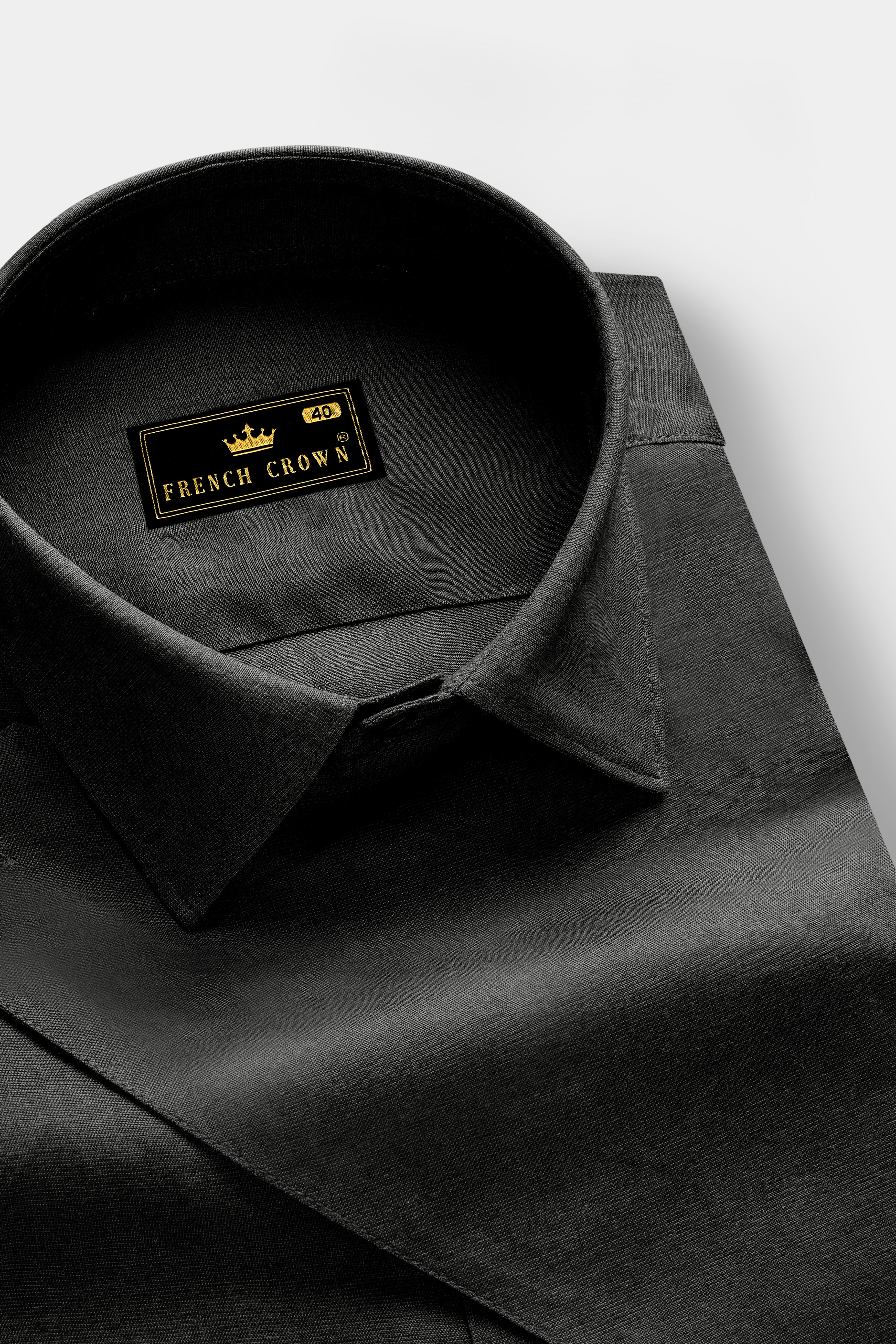 Graphite Loom-Mine Shaft Gray Solid Premium Luxuries Linen Designer Casual Shirt 13477-BLK-P661-38, 13477-BLK-P661-H-38, 13477-BLK-P661-39, 13477-BLK-P661-H-39, 13477-BLK-P661-40, 13477-BLK-P661-H-40, 13477-BLK-P661-42, 13477-BLK-P661-H-42, 13477-BLK-P661-44, 13477-BLK-P661-H-44, 13477-BLK-P661-46, 13477-BLK-P661-H-46, 13477-BLK-P661-48, 13477-BLK-P661-H-48, 13477-BLK-P661-50, 13477-BLK-P661-H-50, 13477-BLK-P661-52, 13477-BLK-P661-H-52