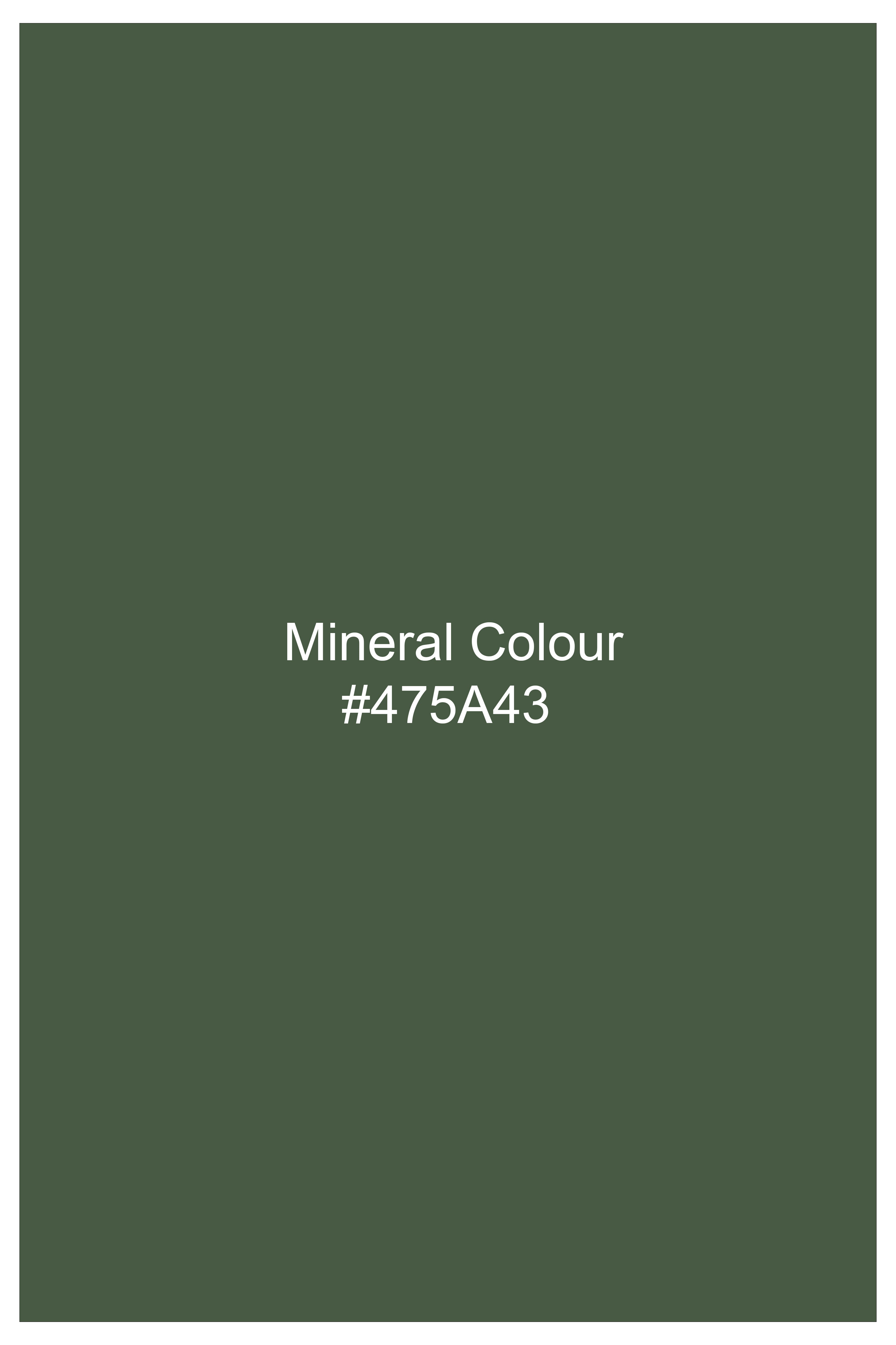 Fern Mist-Mineral Green Printed Super Soft Premium Cotton Casual Designer Shirt