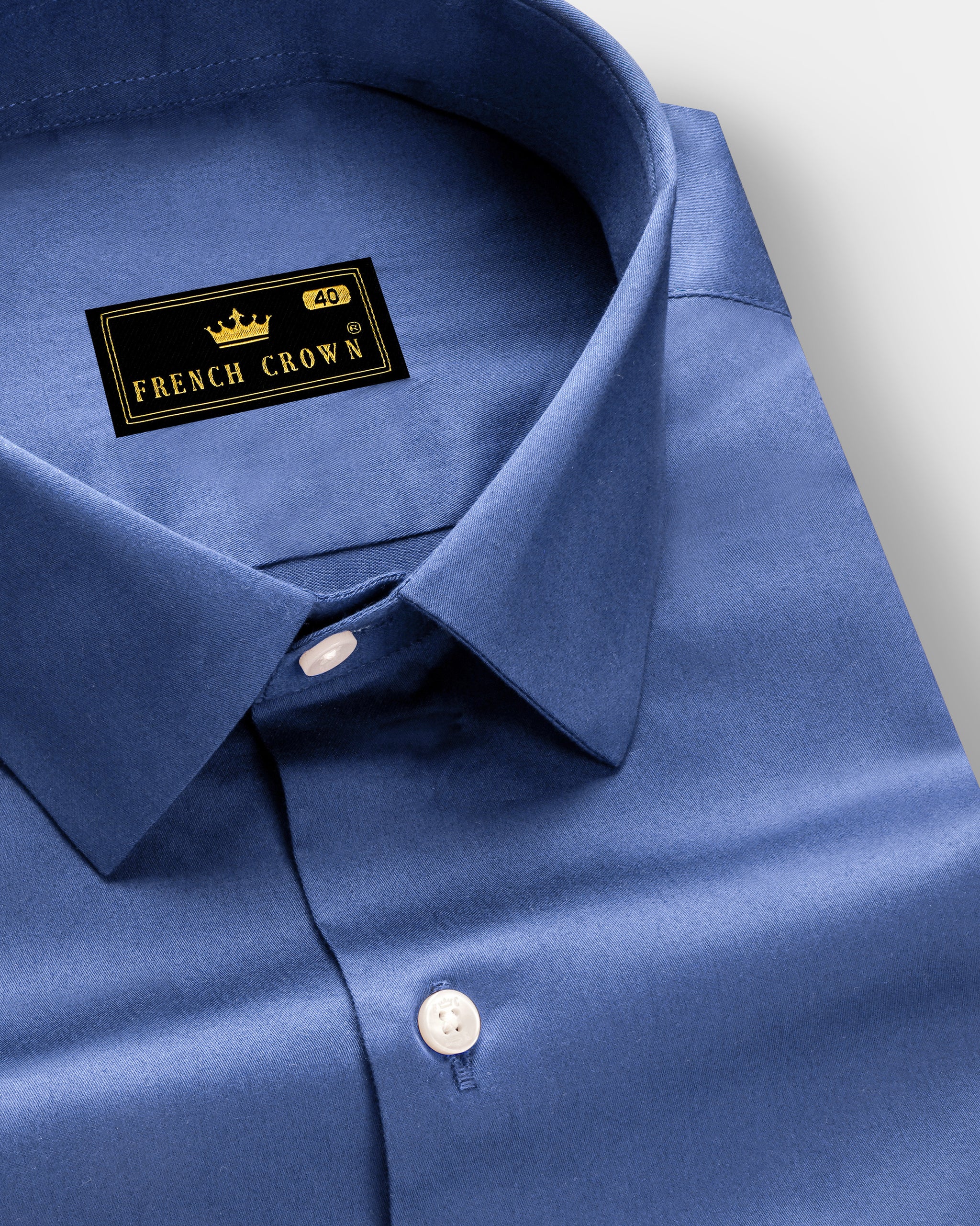 Sand Solid Pattern Classic Cotton  Men's Dress Shirt main image 0