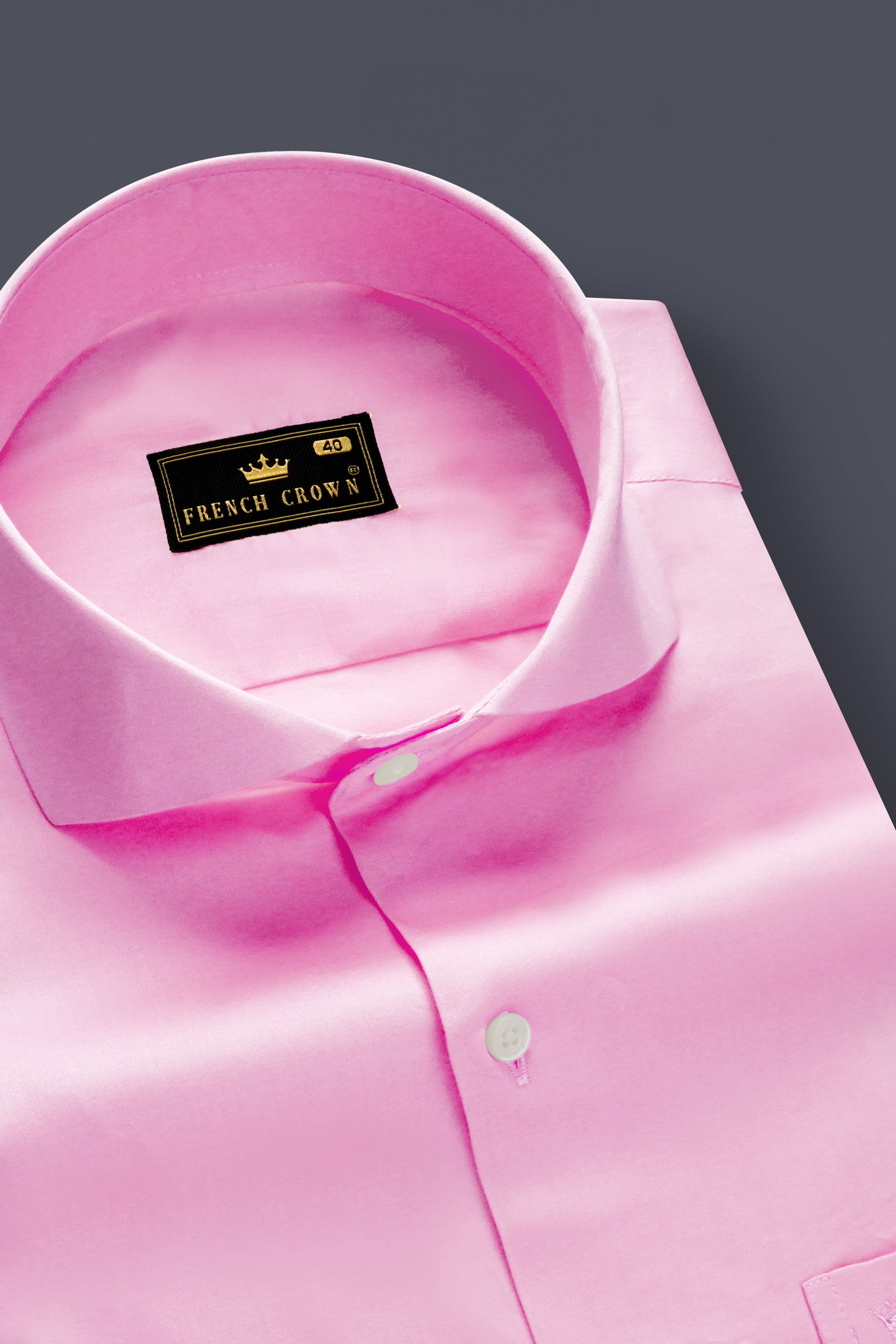 Rose Luxe-Thistle Pink Solid Subtle Sheen Super Soft Premium Cotton Cut Away Collar Dress Shirt 13609-CA-38, 13609-CA-H-38, 13609-CA-39, 13609-CA-H-39, 13609-CA-40, 13609-CA-H-40, 13609-CA-42, 13609-CA-H-42, 13609-CA-44, 13609-CA-H-44, 13609-CA-46, 13609-CA-H-46, 13609-CA-48, 13609-CA-H-48, 13609-CA-50, 13609-CA-H-50, 13609-CA-52, 13609-CA-H-52
