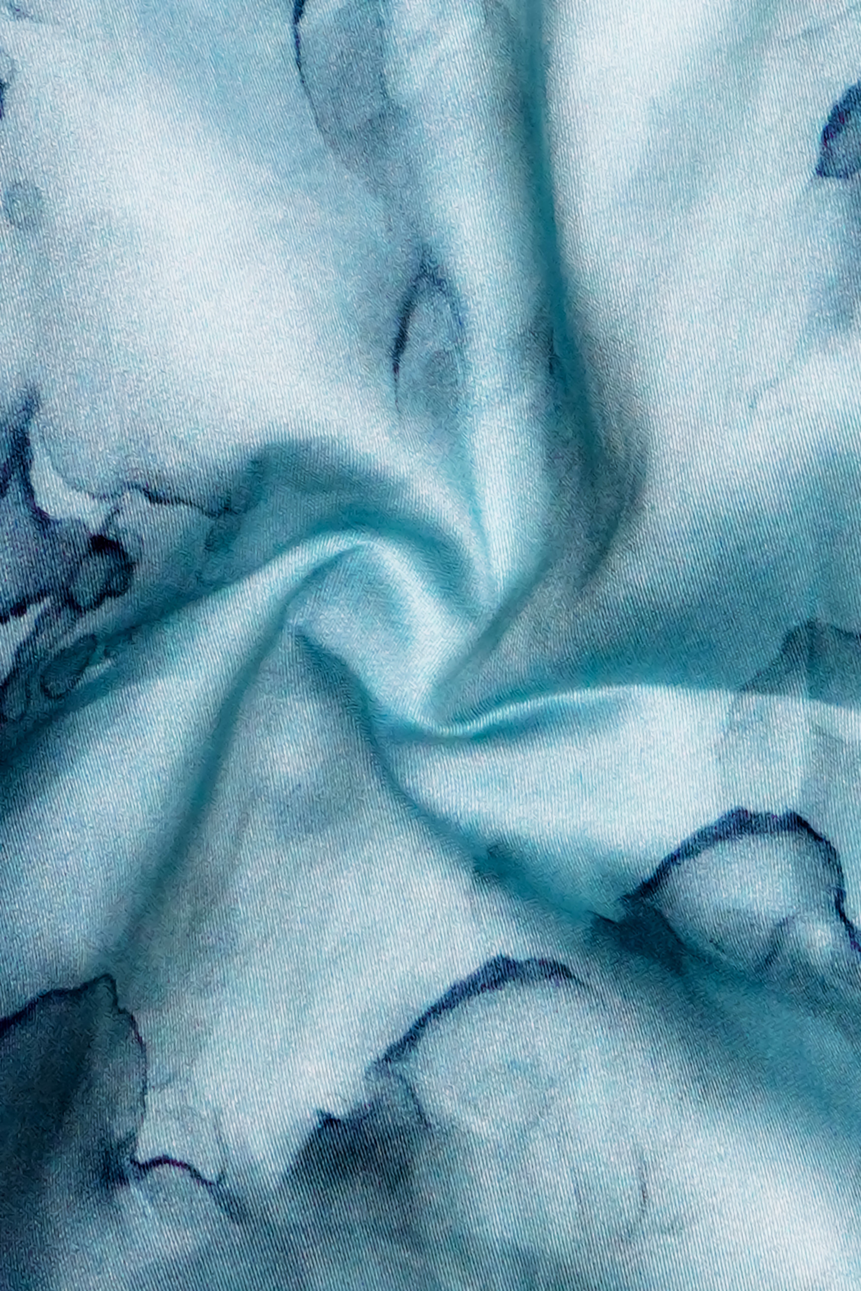Blotica-Hippie Blue Printed Subtle Sheen Super Soft Premium Casual Shirt