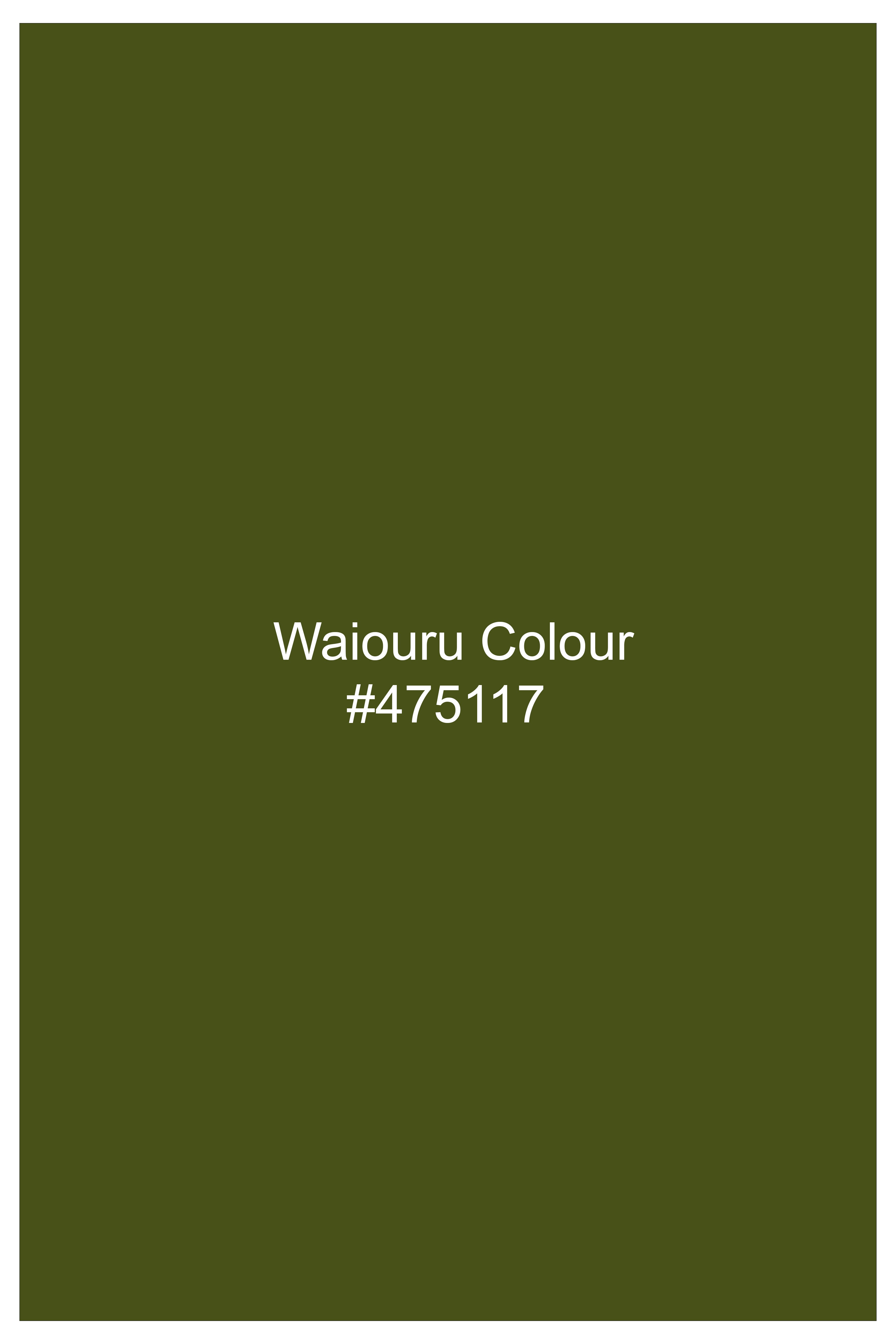 Mireli-Waiouru Green Luxurious Linen Dress Shirt