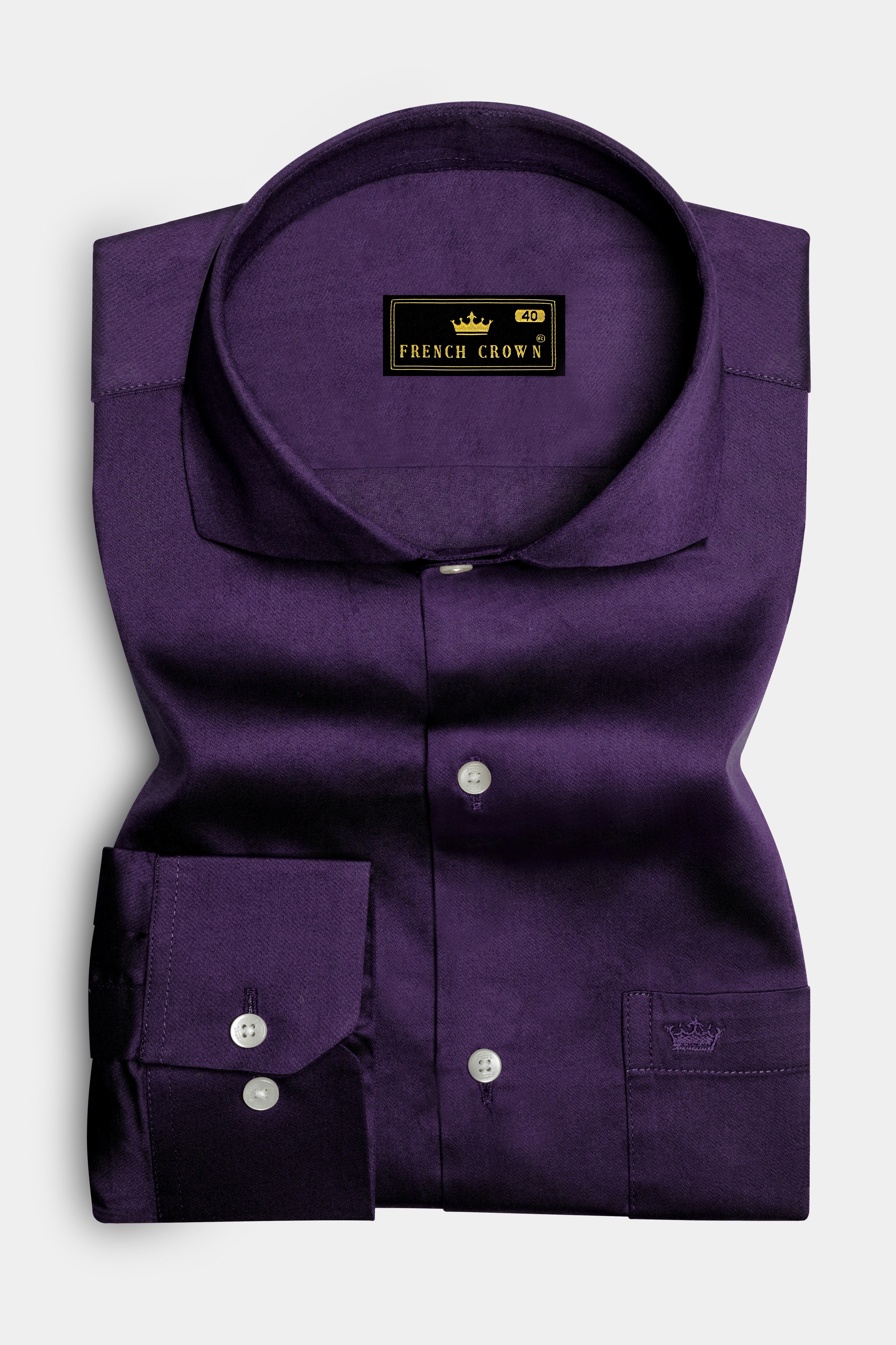 Violet-Grape Purple Super Soft Premium Cotton Dress Shirt