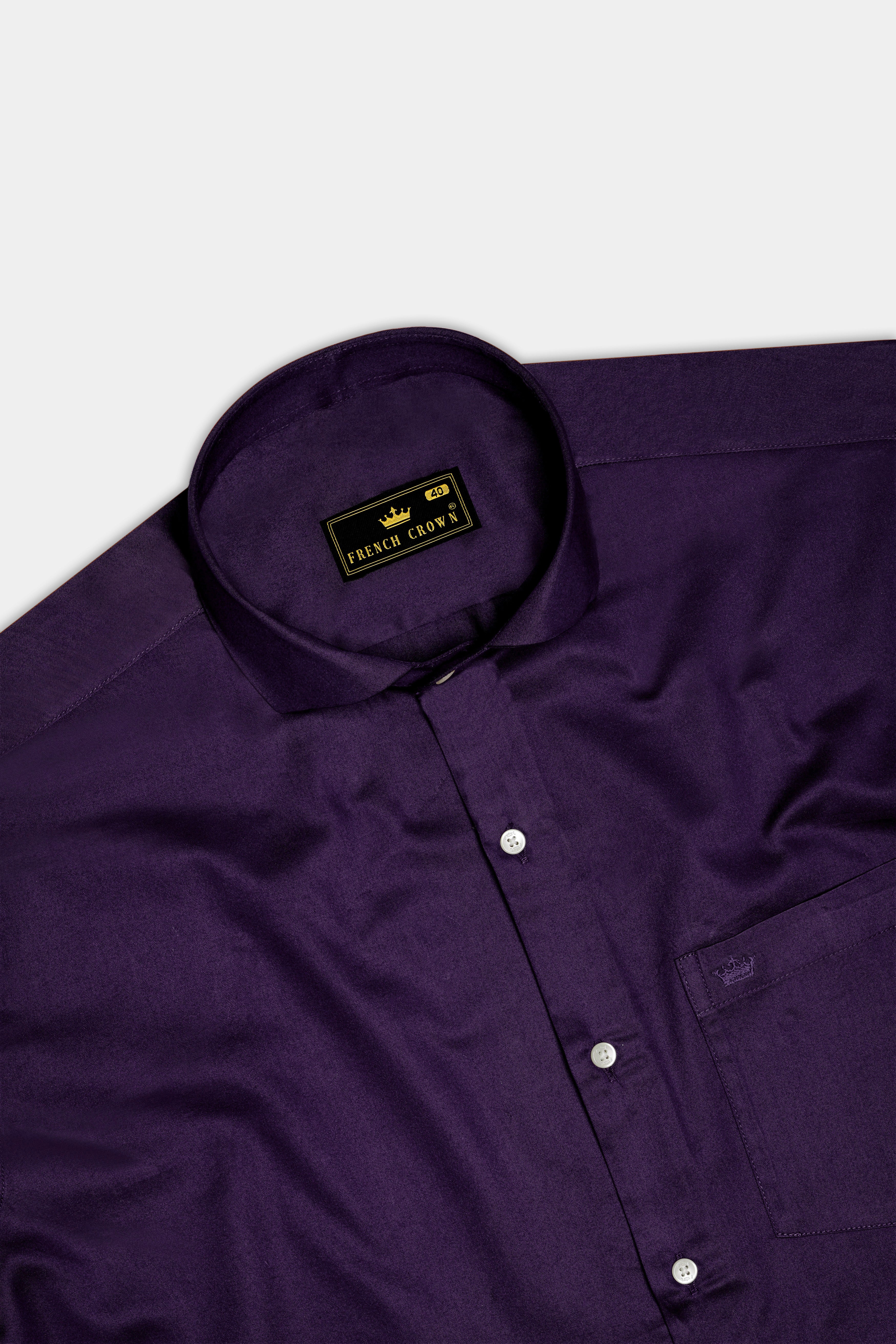 Violet-Grape Purple Super Soft Premium Cotton Dress Shirt