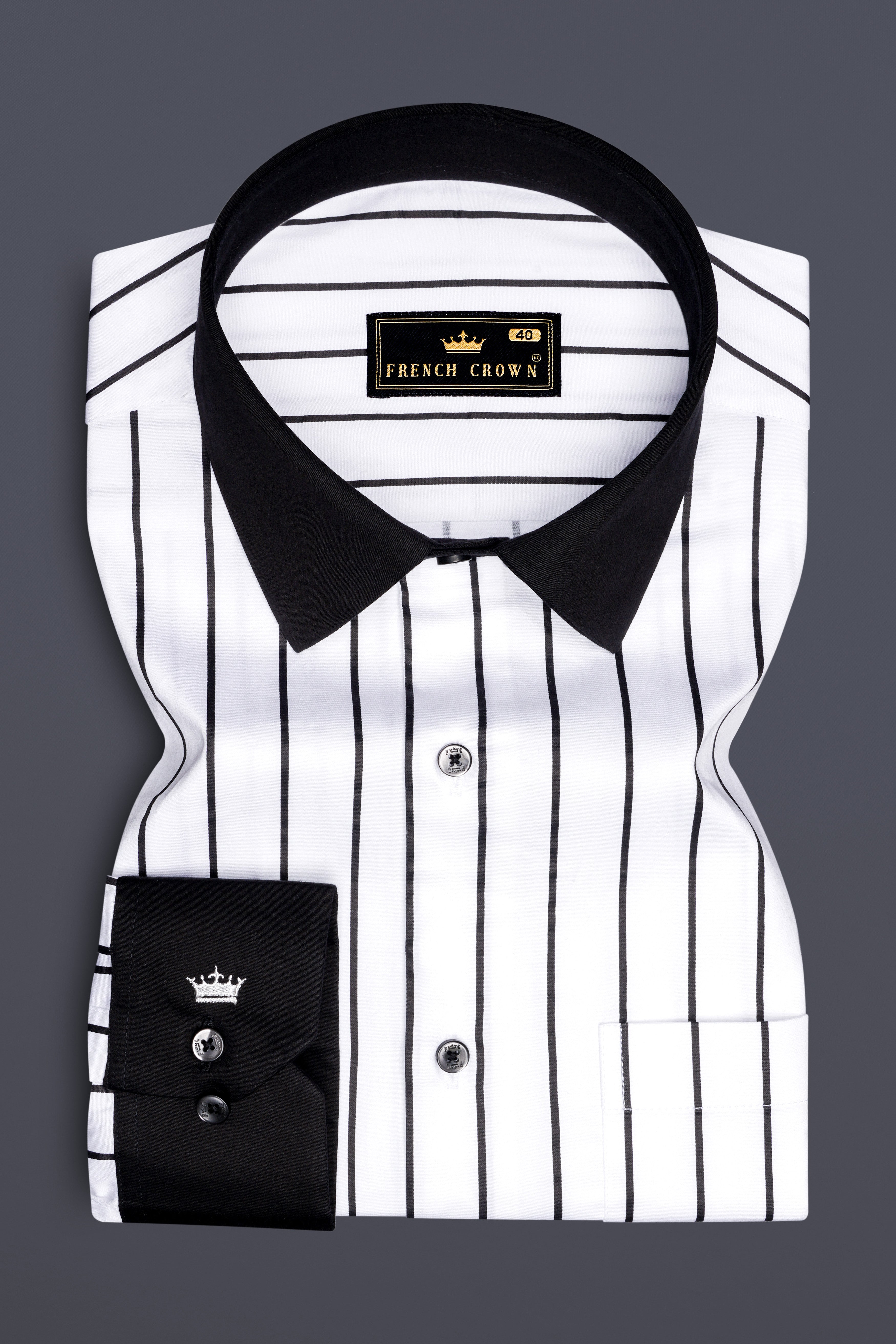 Nerbian-Bright White And Jade Black Pin Striped Subtle Sheen Super Soft Premium Cotton Dress Shirt 14016-BCC-BLK-38, 14016-BCC-BLK-H-38, 14016-BCC-BLK-39, 14016-BCC-BLK-H-39, 14016-BCC-BLK-40, 14016-BCC-BLK-H-40, 14016-BCC-BLK-42, 14016-BCC-BLK-H-42, 14016-BCC-BLK-44, 14016-BCC-BLK-H-44, 14016-BCC-BLK-46, 14016-BCC-BLK-H-46, 14016-BCC-BLK-48, 14016-BCC-BLK-H-48, 14016-BCC-BLK-50, 14016-BCC-BLK-H-50, 14016-BCC-BLK-52, 14016-BCC-BLK-H-52