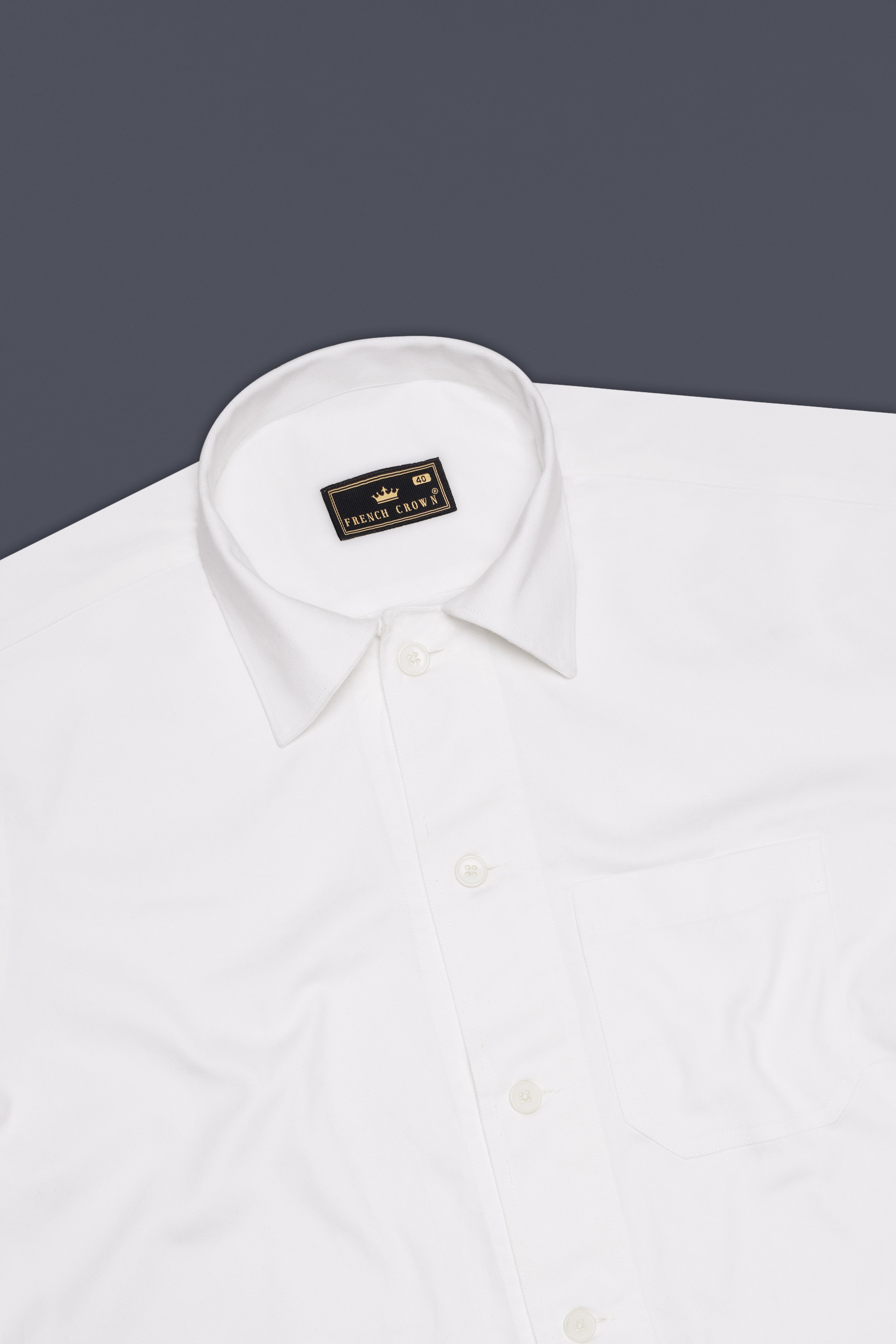 Alvesso-Bright White Heavyweight Premium Cotton Designer Overshirt/Shacket
