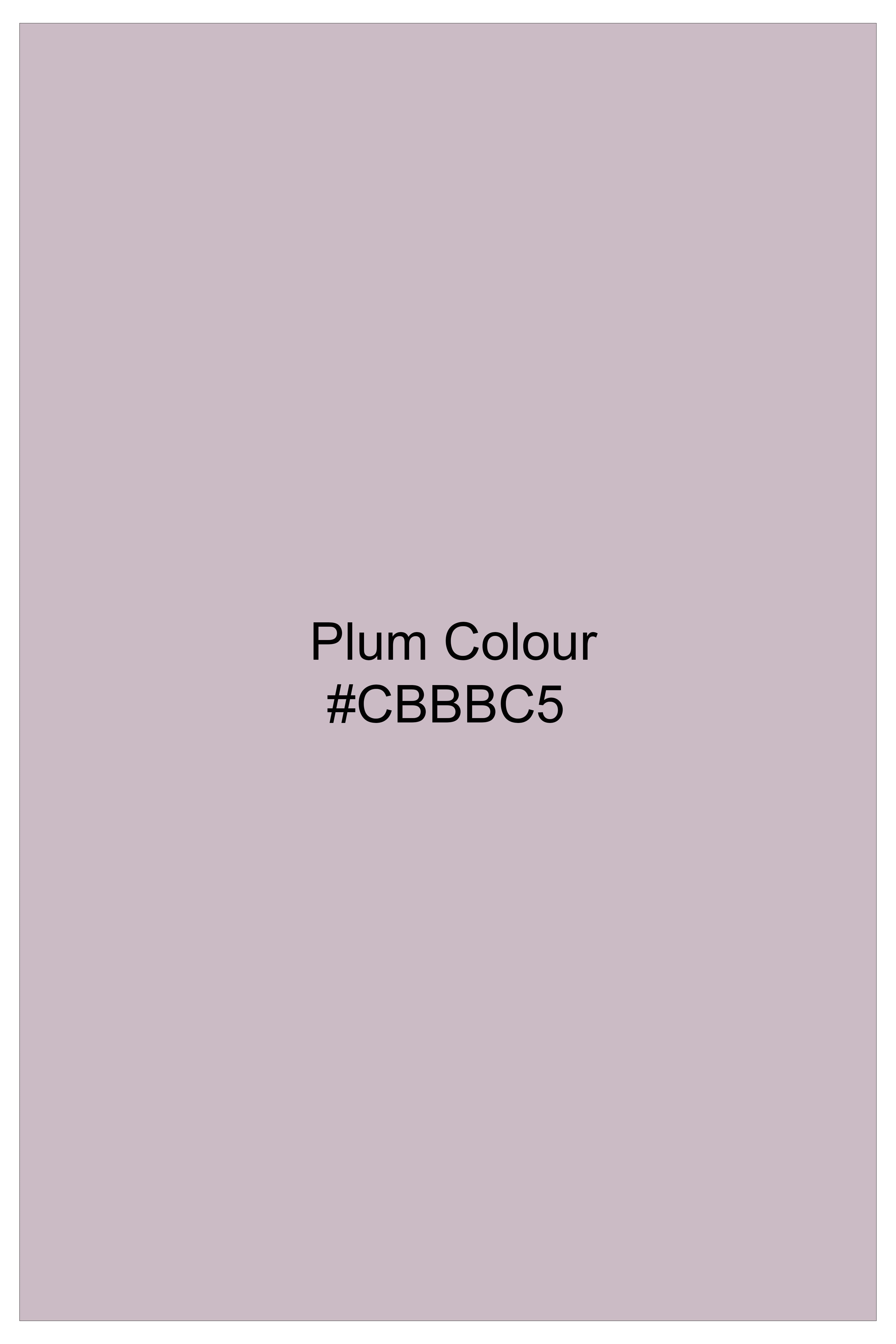 Coutaro-Plum Pink Subtle Sheen Super Soft Premium Cotton Mandarin Dress Shirt
