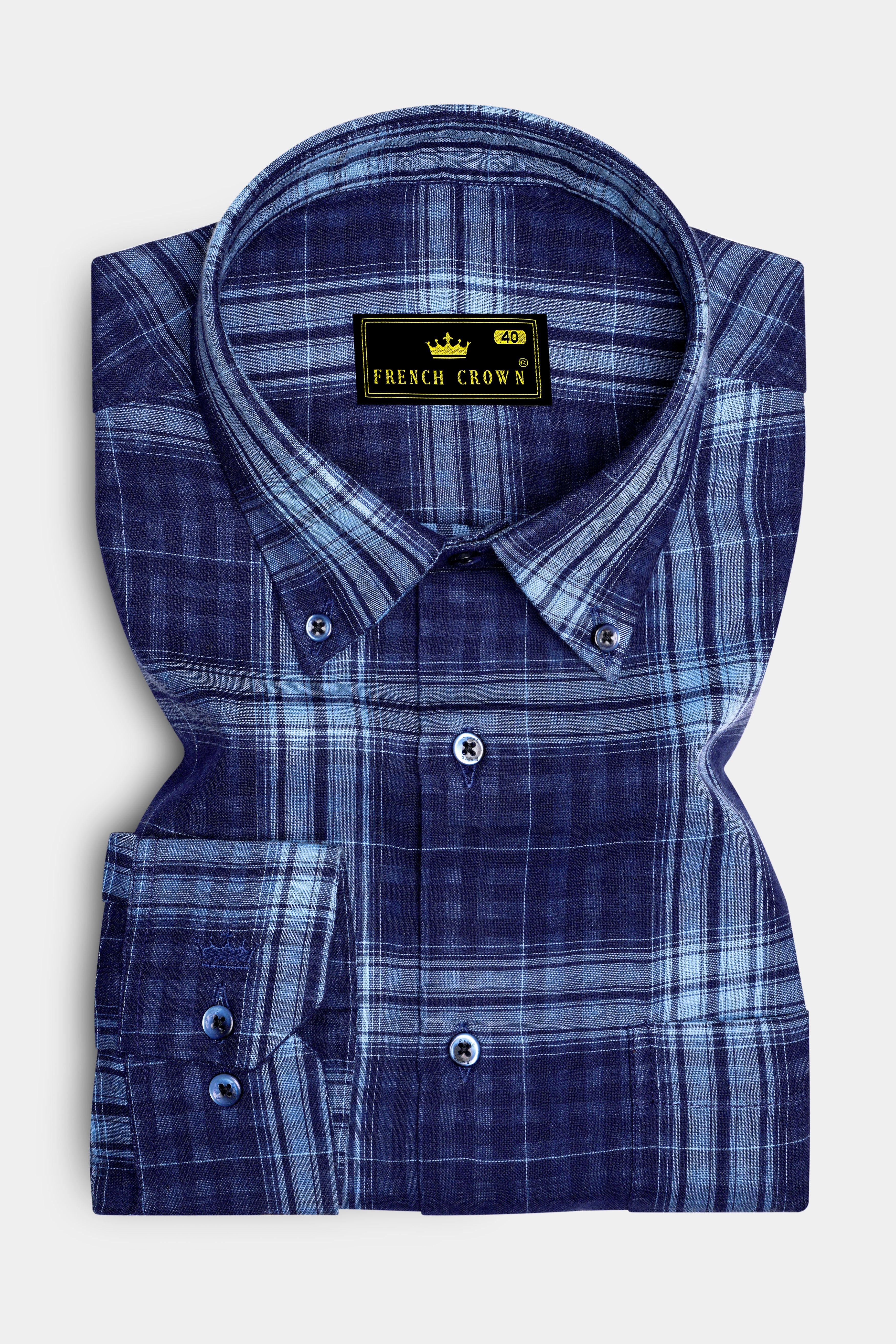 Marino-Haiti Blue Plaid Twill Premium Cotton Casual Shirt 14240-BD-BLE-38, 14240-BD-BLE-H-38, 14240-BD-BLE-39, 14240-BD-BLE-H-39, 14240-BD-BLE-40, 14240-BD-BLE-H-40, 14240-BD-BLE-42, 14240-BD-BLE-H-42, 14240-BD-BLE-44, 14240-BD-BLE-H-44, 14240-BD-BLE-46, 14240-BD-BLE-H-46, 14240-BD-BLE-48, 14240-BD-BLE-H-48, 14240-BD-BLE-50, 14240-BD-BLE-H-50, 14240-BD-BLE-52, 14240-BD-BLE-H-52