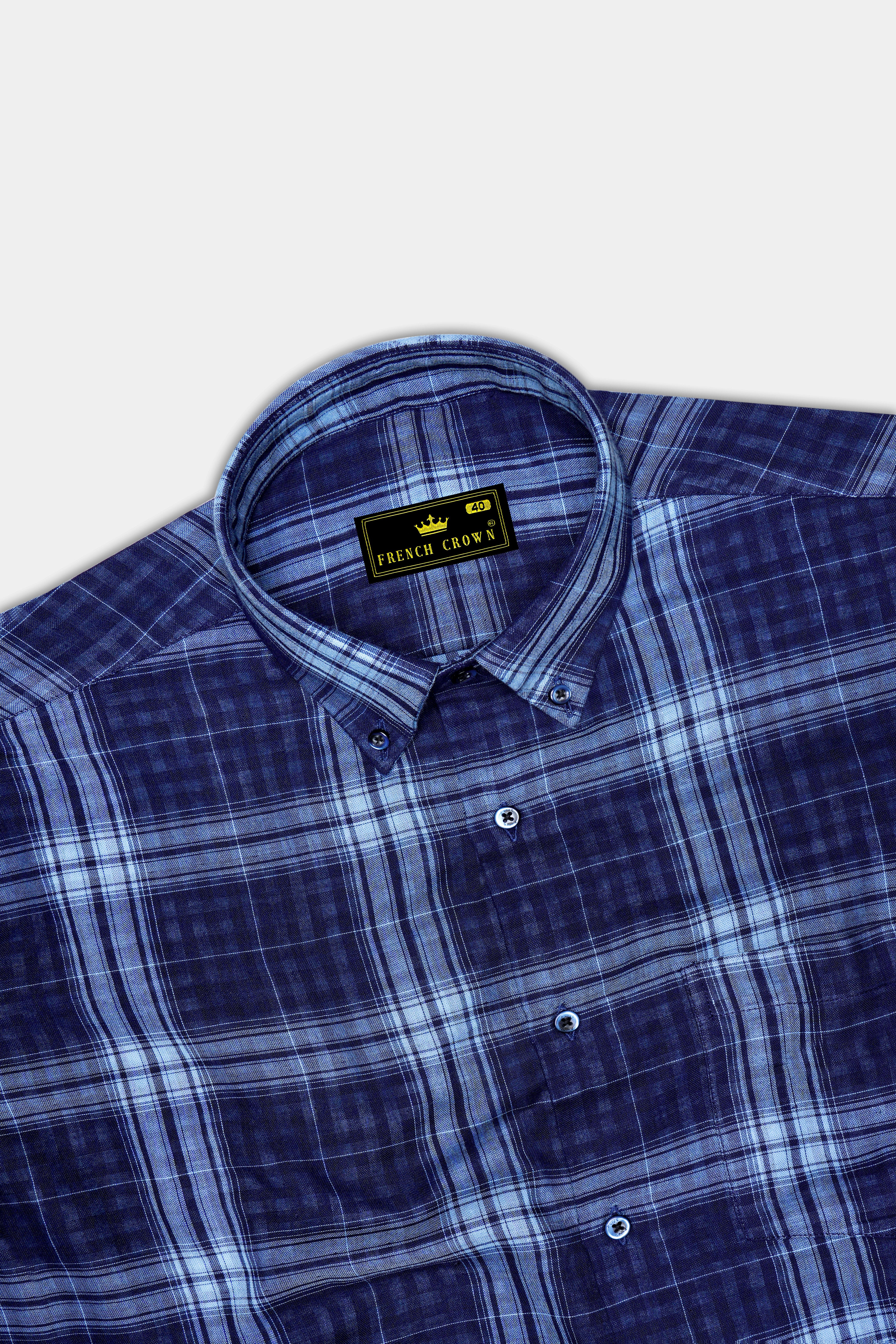 Marino-Haiti Blue Plaid Twill Premium Cotton Casual Shirt 14240-BD-BLE-38, 14240-BD-BLE-H-38, 14240-BD-BLE-39, 14240-BD-BLE-H-39, 14240-BD-BLE-40, 14240-BD-BLE-H-40, 14240-BD-BLE-42, 14240-BD-BLE-H-42, 14240-BD-BLE-44, 14240-BD-BLE-H-44, 14240-BD-BLE-46, 14240-BD-BLE-H-46, 14240-BD-BLE-48, 14240-BD-BLE-H-48, 14240-BD-BLE-50, 14240-BD-BLE-H-50, 14240-BD-BLE-52, 14240-BD-BLE-H-52