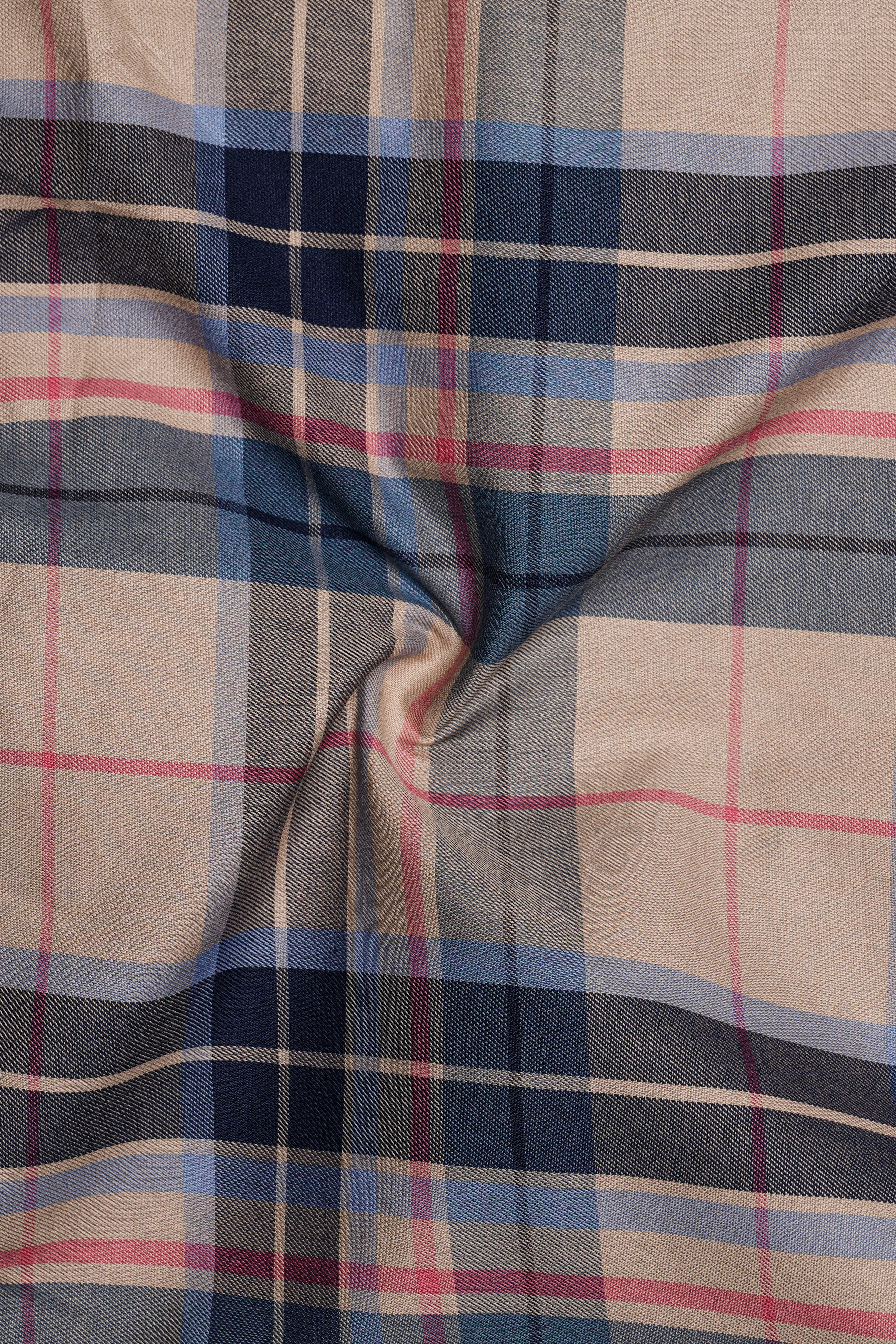 Opulor-Midnight Blue And Sandrift Cream Plaid Twill Premium Cotton Semi Formal Shirt 14243-BD-BLE-38, 14243-BD-BLE-H-38, 14243-BD-BLE-39, 14243-BD-BLE-H-39, 14243-BD-BLE-40, 14243-BD-BLE-H-40, 14243-BD-BLE-42, 14243-BD-BLE-H-42, 14243-BD-BLE-44, 14243-BD-BLE-H-44, 14243-BD-BLE-46, 14243-BD-BLE-H-46, 14243-BD-BLE-48, 14243-BD-BLE-H-48, 14243-BD-BLE-50, 14243-BD-BLE-H-50, 14243-BD-BLE-52, 14243-BD-BLE-H-52