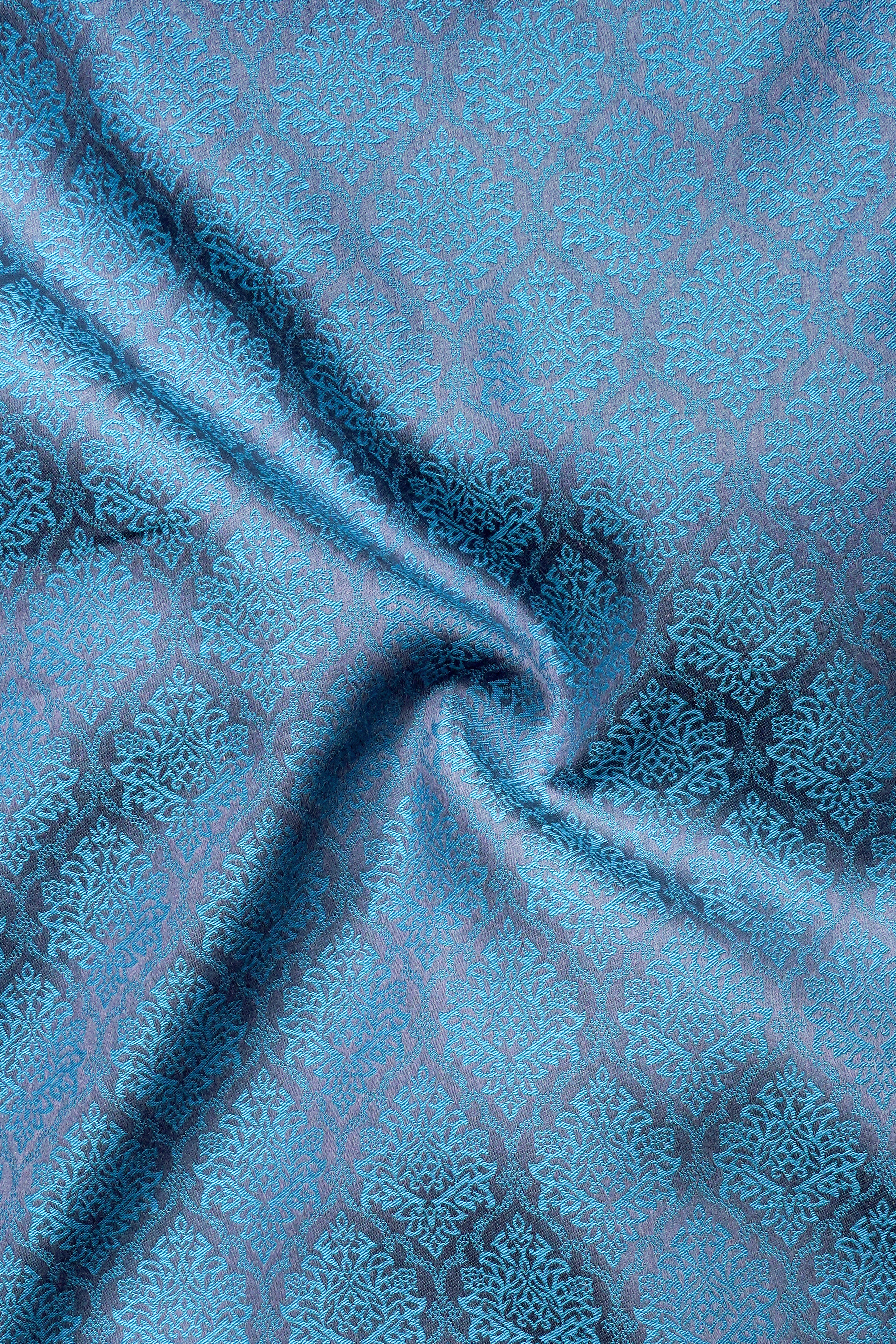 Indivio Hippie Blue Jacquard Textured Premium Cotton Dress Shirt 14272-BLE-38, 14272-BLE-H-38, 14272-BLE-39, 14272-BLE-H-39, 14272-BLE-40, 14272-BLE-H-40, 14272-BLE-42, 14272-BLE-H-42, 14272-BLE-44, 14272-BLE-H-44, 14272-BLE-46, 14272-BLE-H-46, 14272-BLE-48, 14272-BLE-H-48, 14272-BLE-50, 14272-BLE-H-50, 14272-BLE-52, 14272-BLE-H-52