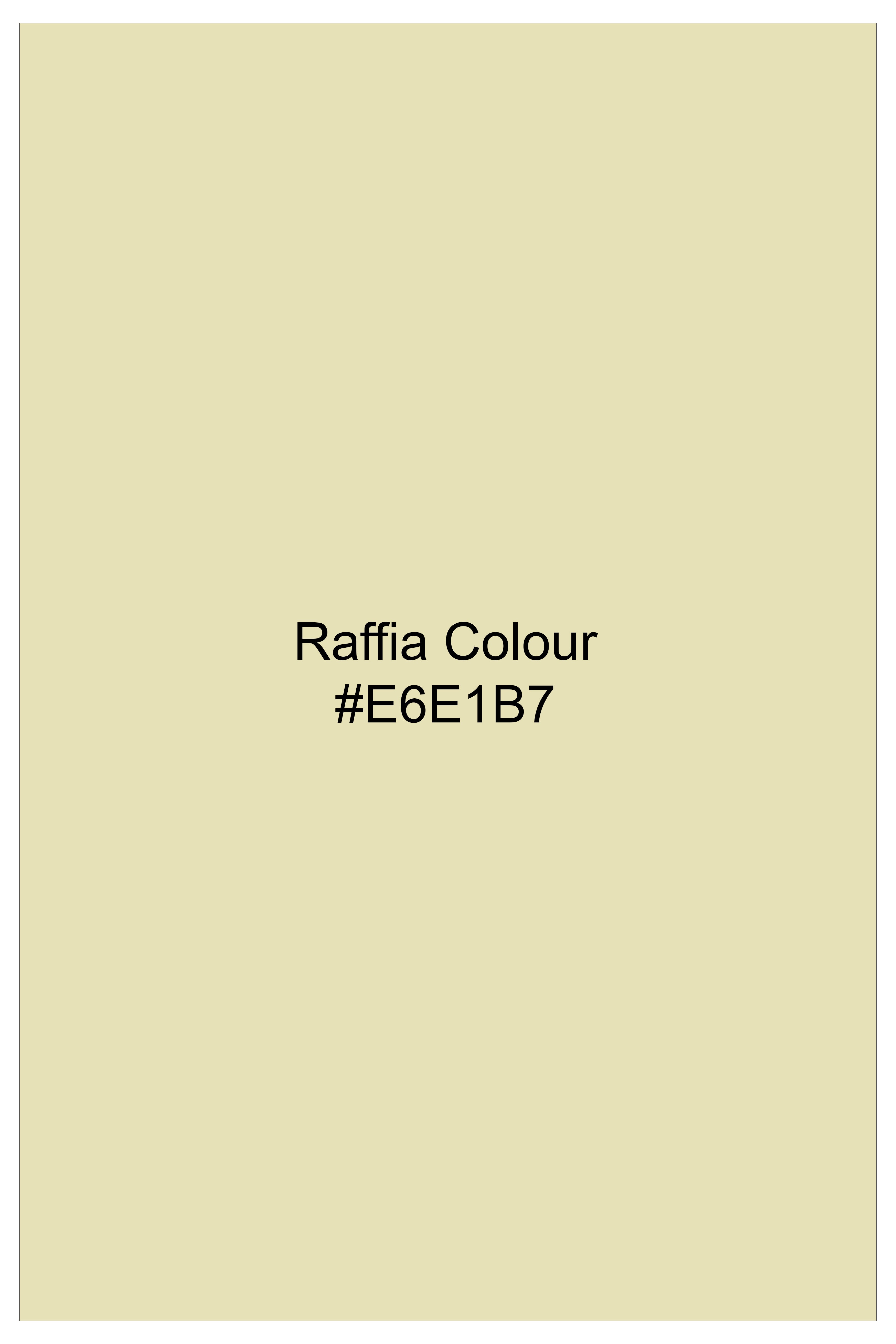 Aureno Raffia Yellow Jacquard Textured Premium Cotton Dress Shirt