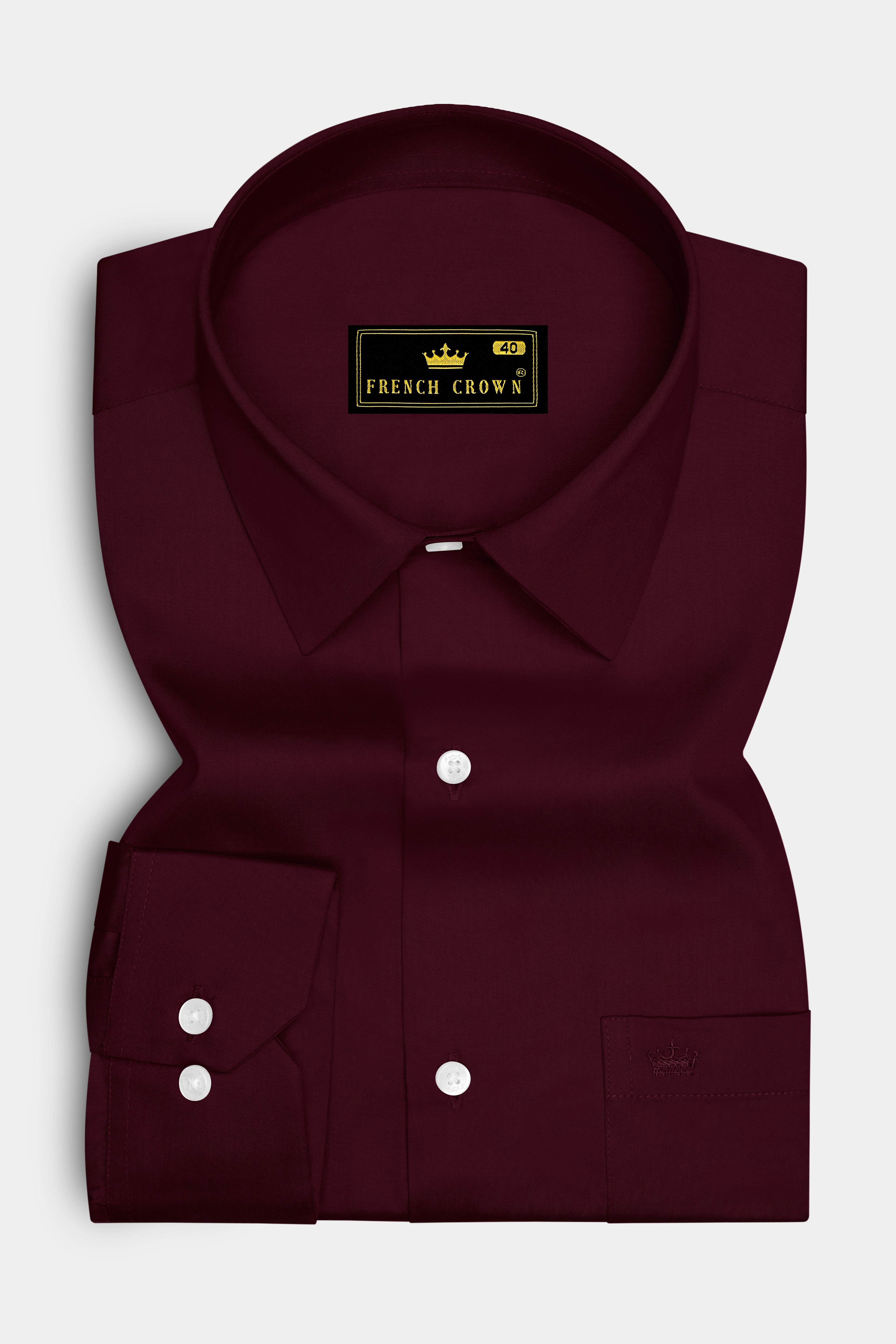 Regalis-Aubergine Maroon Subtle Sheen Super Soft Premium Cotton Dress Shirt 14338-38, 14338-H-38, 14338-39, 14338-H-39, 14338-40, 14338-H-40, 14338-42, 14338-H-42, 14338-44, 14338-H-44, 14338-46, 14338-H-46, 14338-48, 14338-H-48, 14338-50, 14338-H-50, 14338-52, 14338-H-52