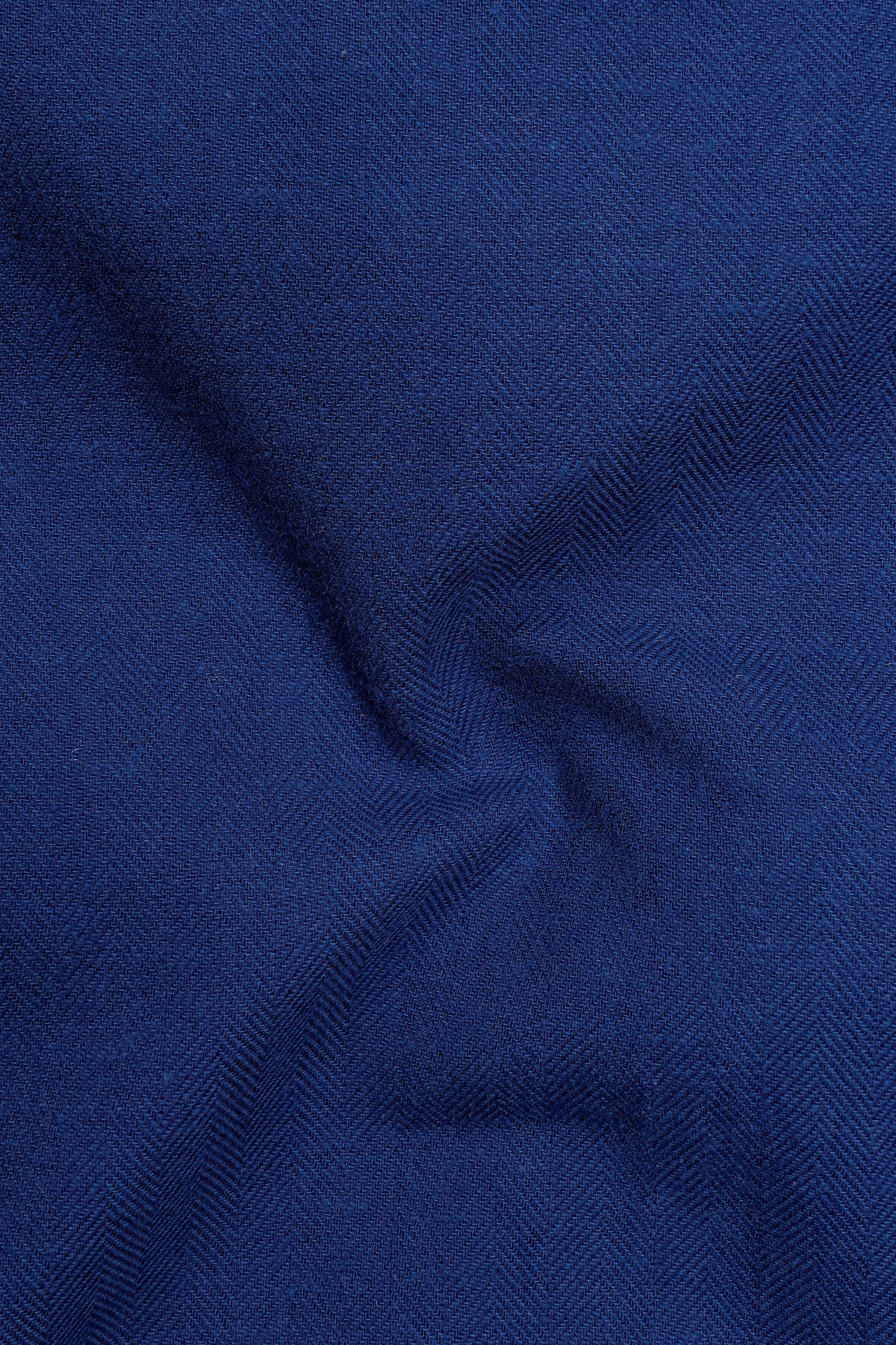 Blucrest-Biscay Blue Textured Herringbone Premium Cotton Casual Shirt 14364-BLE-38, 14364-BLE-H-38, 14364-BLE-39, 14364-BLE-H-39, 14364-BLE-40, 14364-BLE-H-40, 14364-BLE-42, 14364-BLE-H-42, 14364-BLE-44, 14364-BLE-H-44, 14364-BLE-46, 14364-BLE-H-46, 14364-BLE-48, 14364-BLE-H-48, 14364-BLE-50, 14364-BLE-H-50, 14364-BLE-52, 14364-BLE-H-52