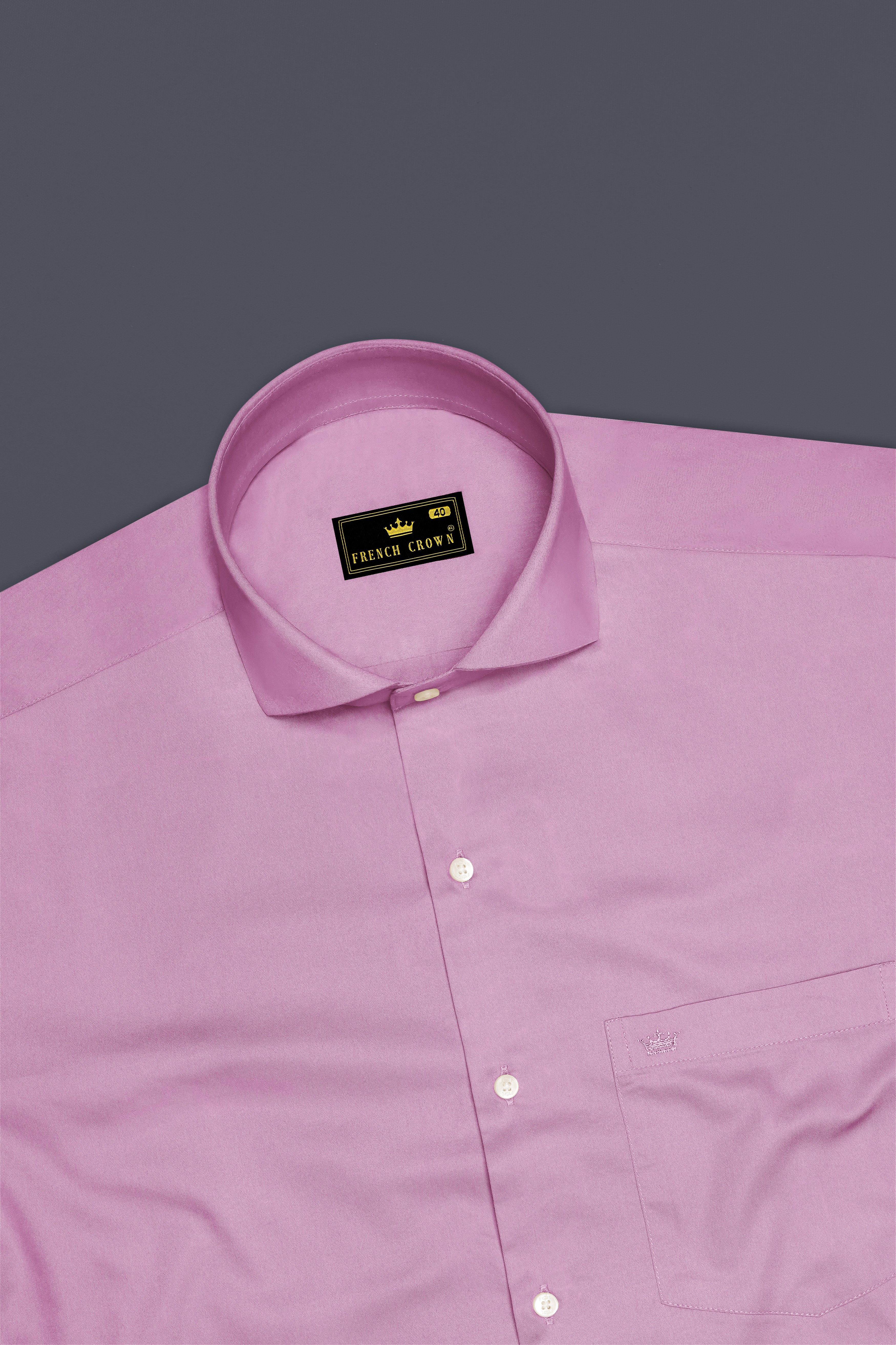 Blushoro-Viola Pink Subtle Sheen Super Soft Premium Cotton Cut Away Collar Dress Shirt 14402-CA-38, 14402-CA-H-38, 14402-CA-39, 14402-CA-H-39, 14402-CA-40, 14402-CA-H-40, 14402-CA-42, 14402-CA-H-42, 14402-CA-44, 14402-CA-H-44, 14402-CA-46, 14402-CA-H-46, 14402-CA-48, 14402-CA-H-48, 14402-CA-50, 14402-CA-H-50, 14402-CA-52, 14402-CA-H-52
