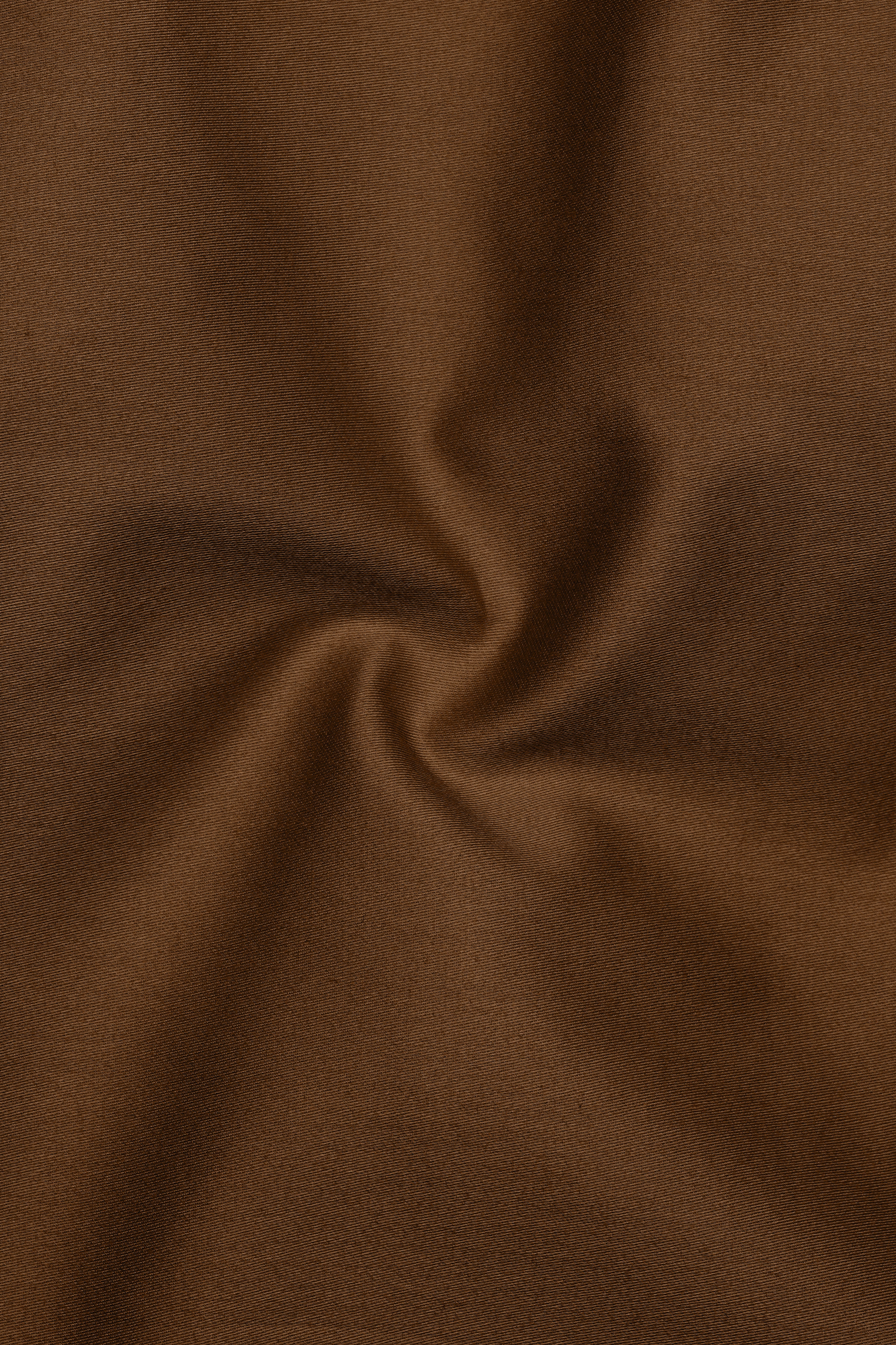 Umber-Otter Brown Subtle Sheen Super Soft Premium Cotton Tuxedo Dress Shirt