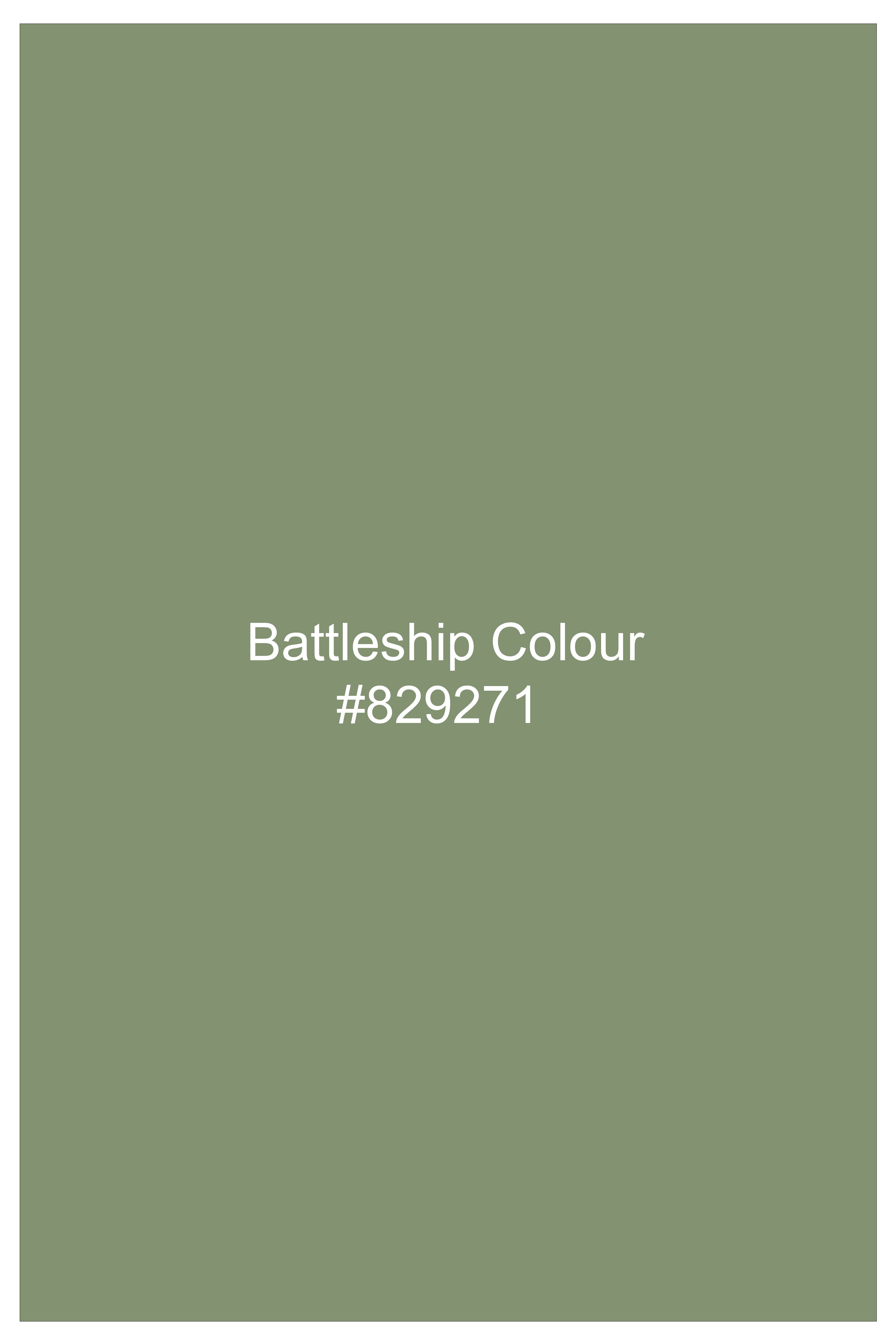 Verdant-Battleship Green Super Soft Premium Cotton Dress Shirt