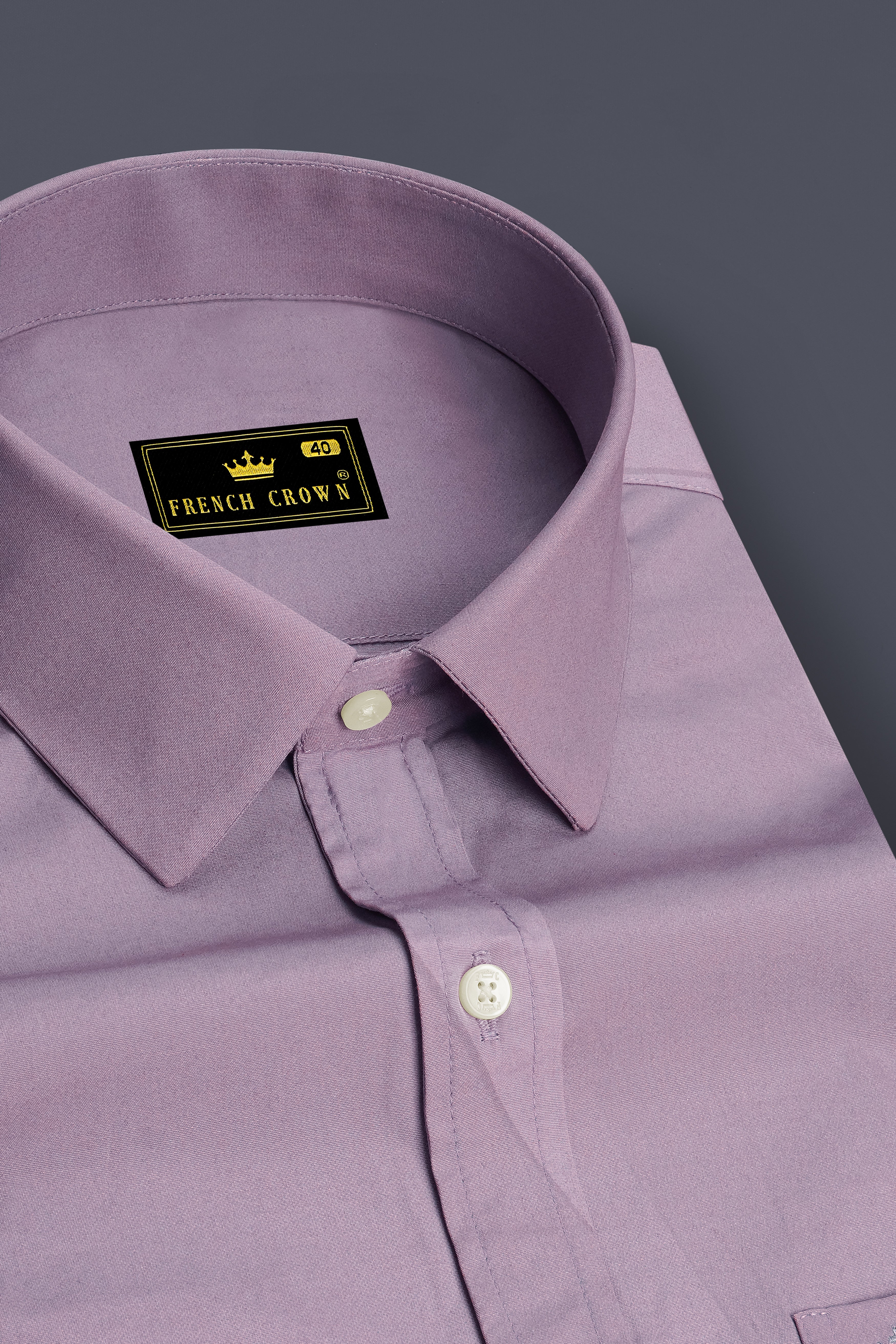 Virelle-Cinereous Pink Printed Super Soft Premium Cotton Casual Designer Shirt