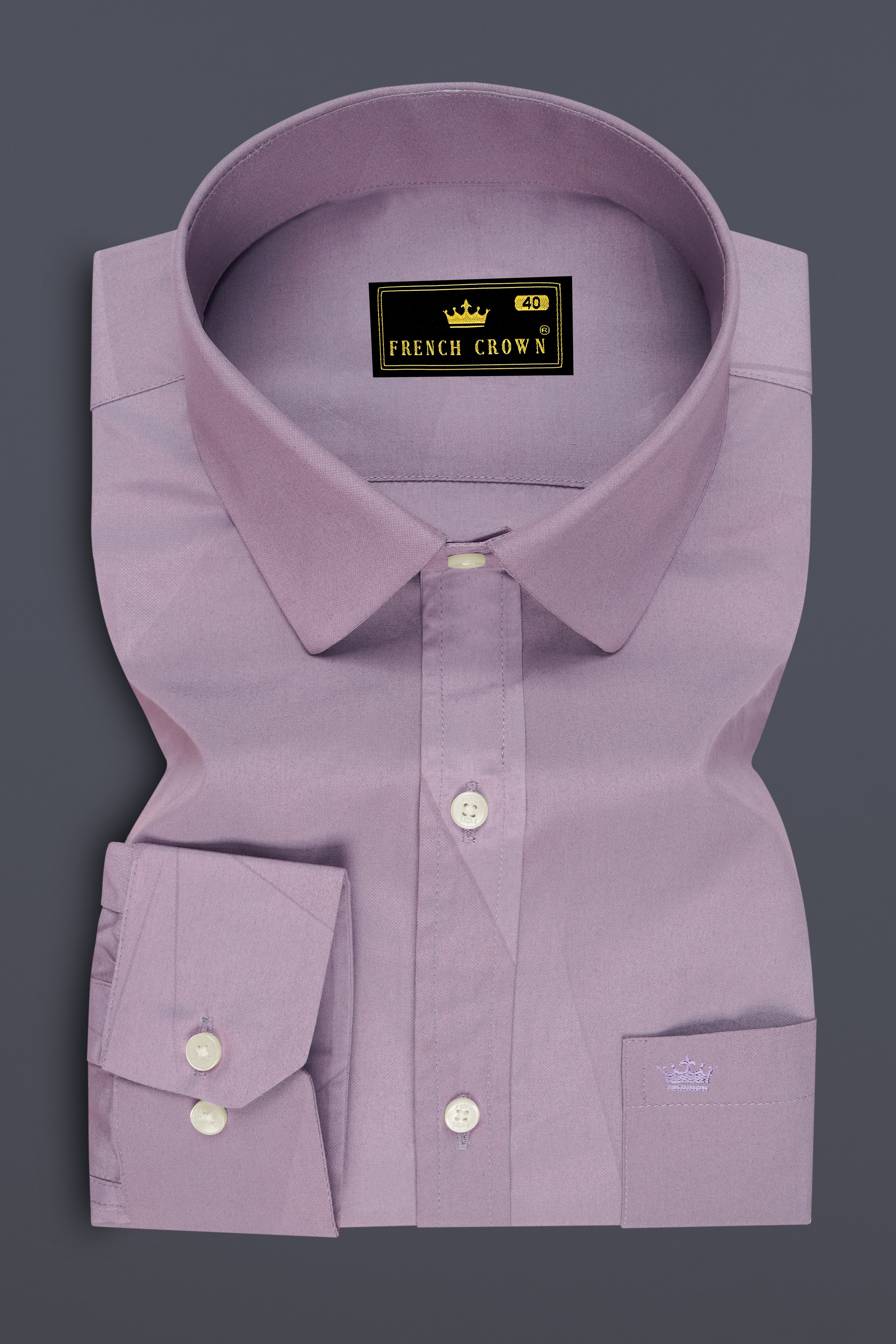 Virelle-Cinereous Pink Printed Super Soft Premium Cotton Casual Designer Shirt